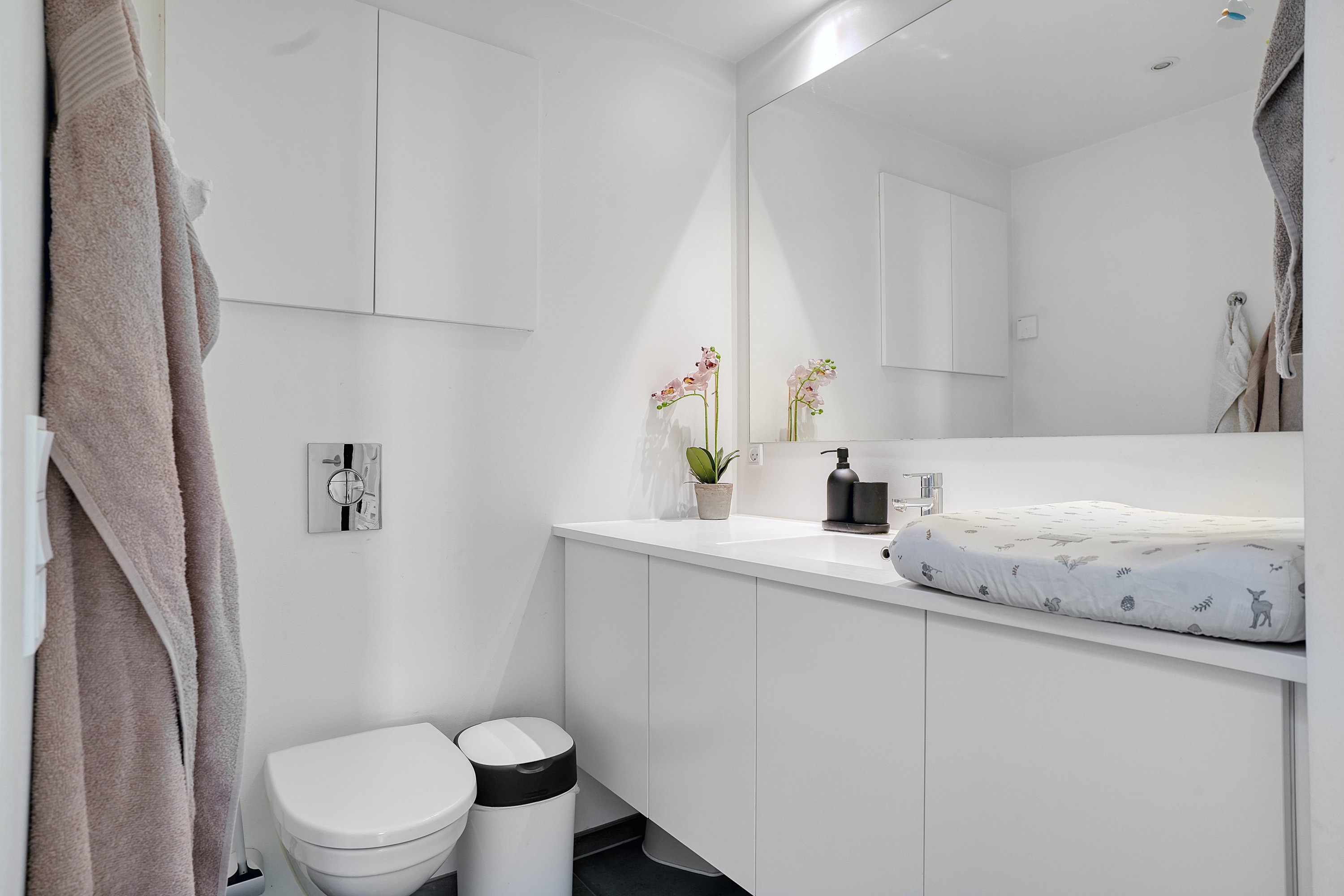 Fremhævet wc billede i fuldskærmstilstand. Billede af Rubinolavej 43, 2500 Valby