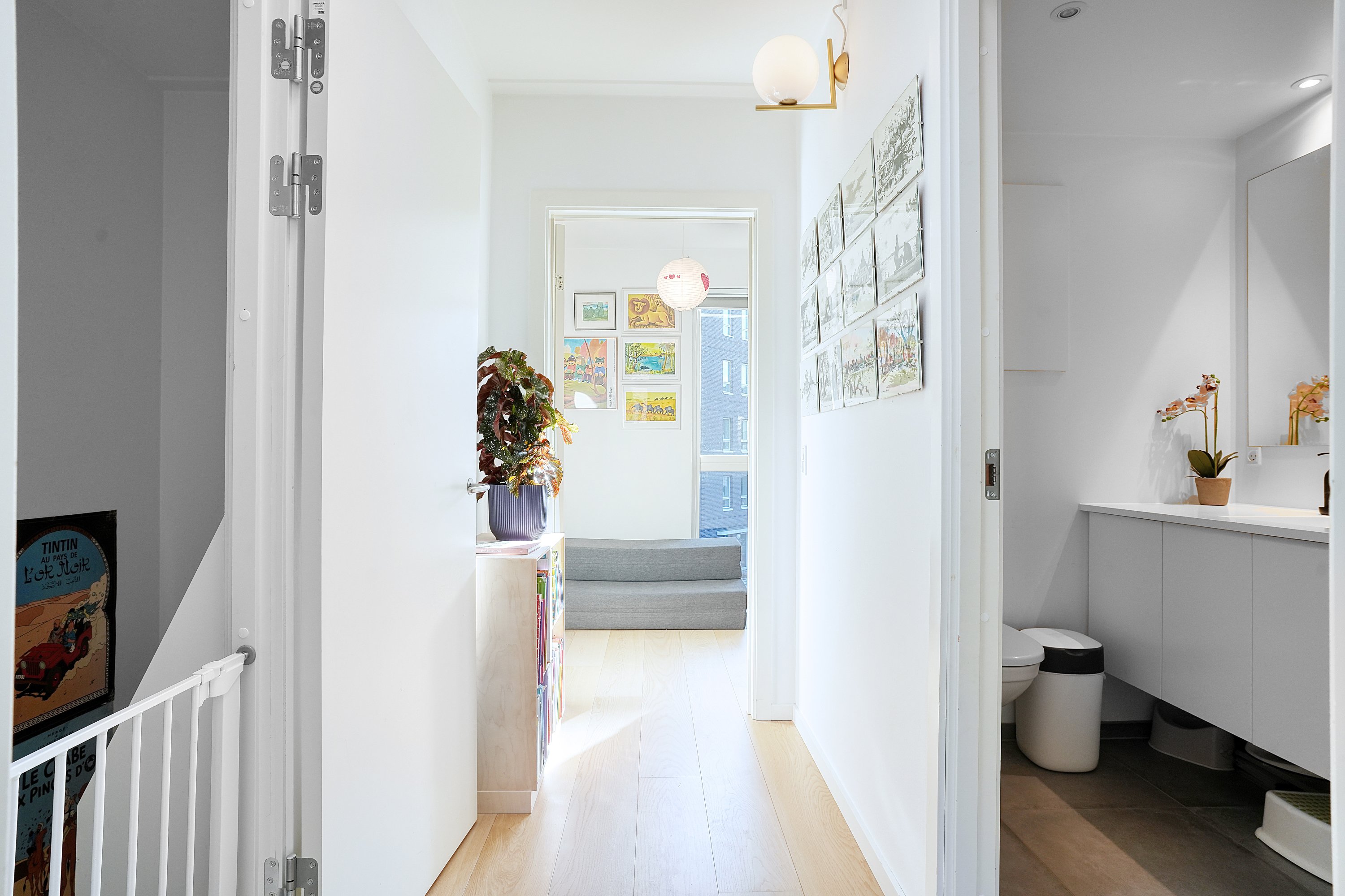 Fremhævet 1. sal billede i fuldskærmstilstand. Billede af Rubinolavej 43, 2500 Valby