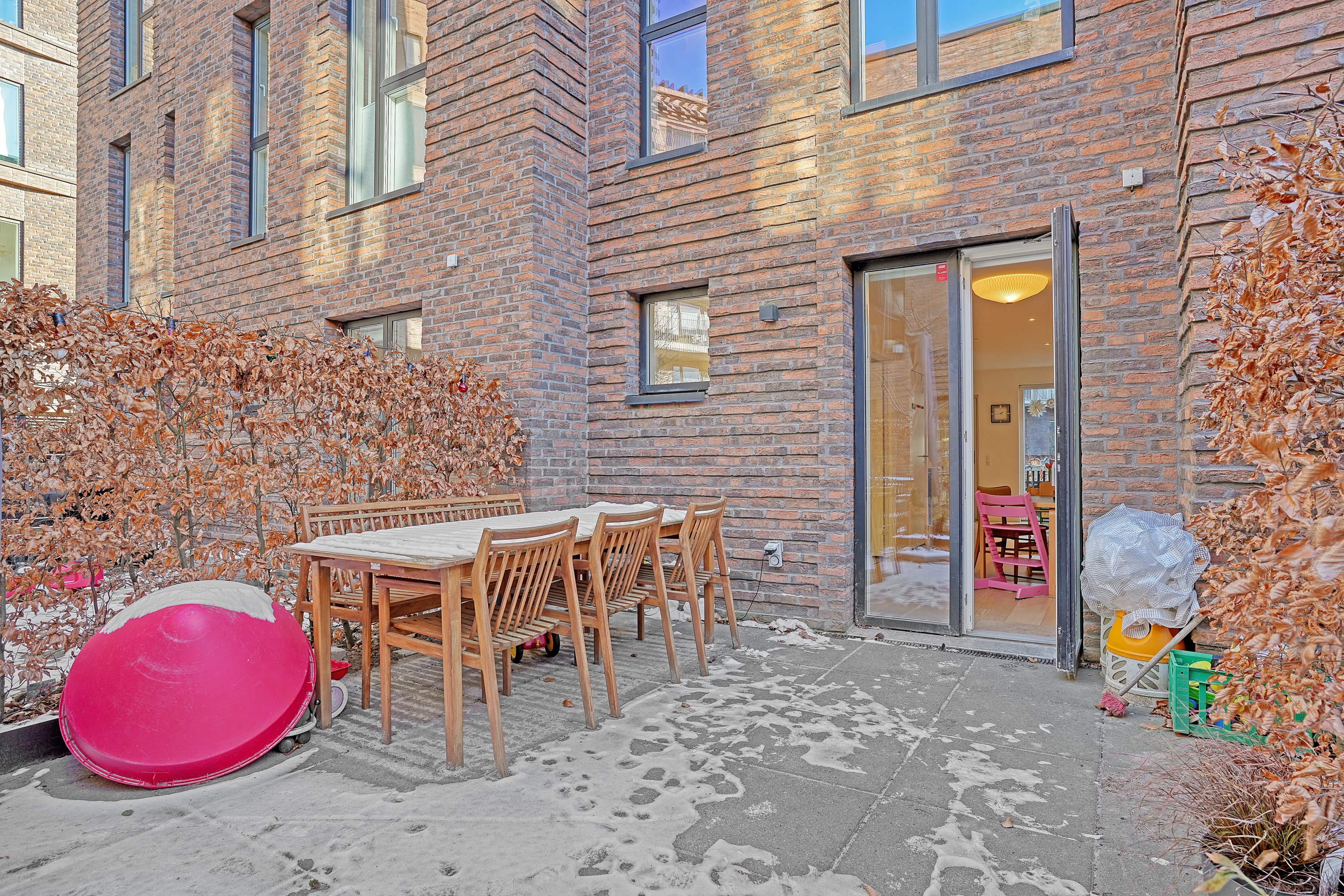 Rækkehus: Terrasse på Rubinolavej 43, 2500 Valby