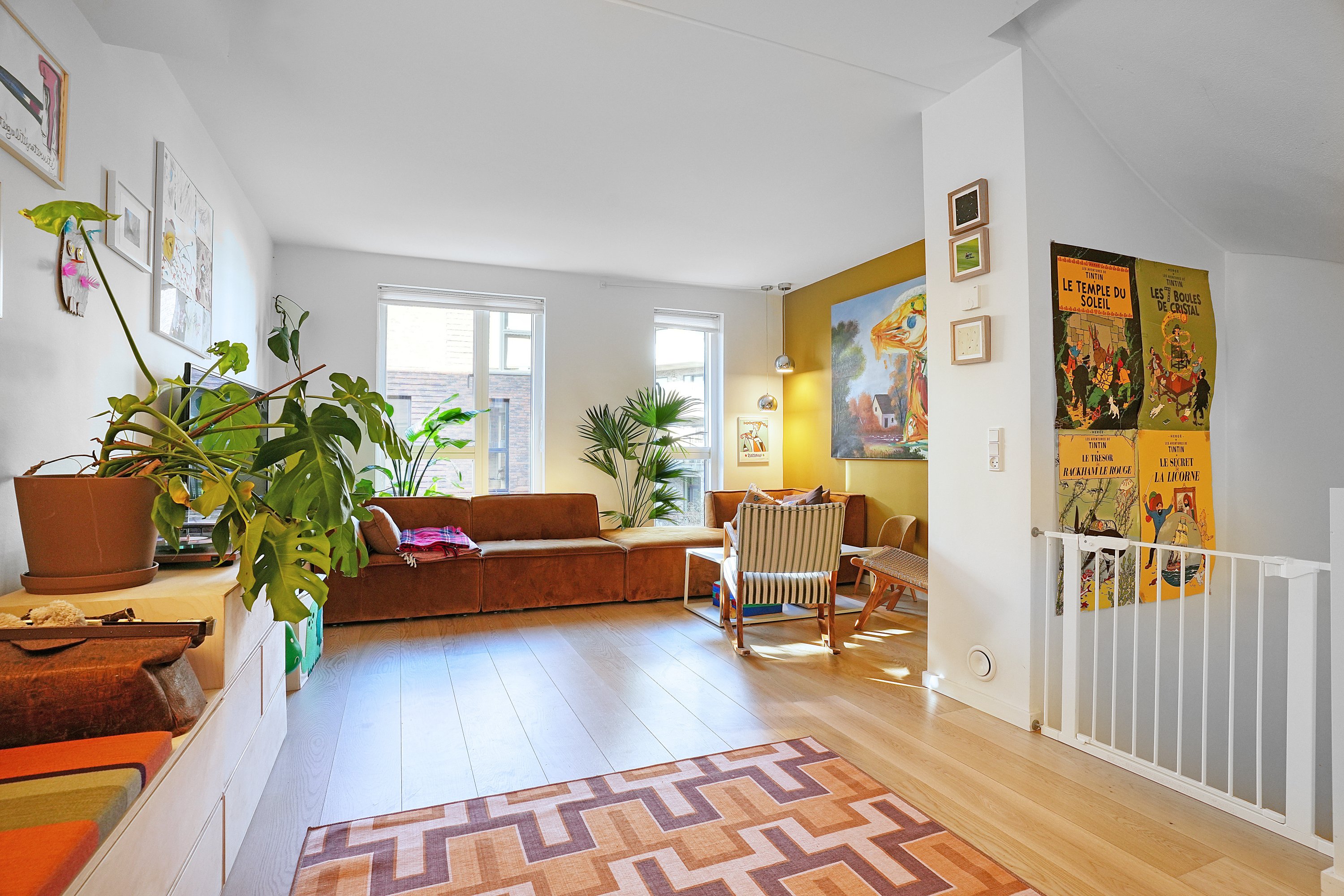 Fremhævet 1. sal billede i fuldskærmstilstand. Billede af Rubinolavej 43, 2500 Valby