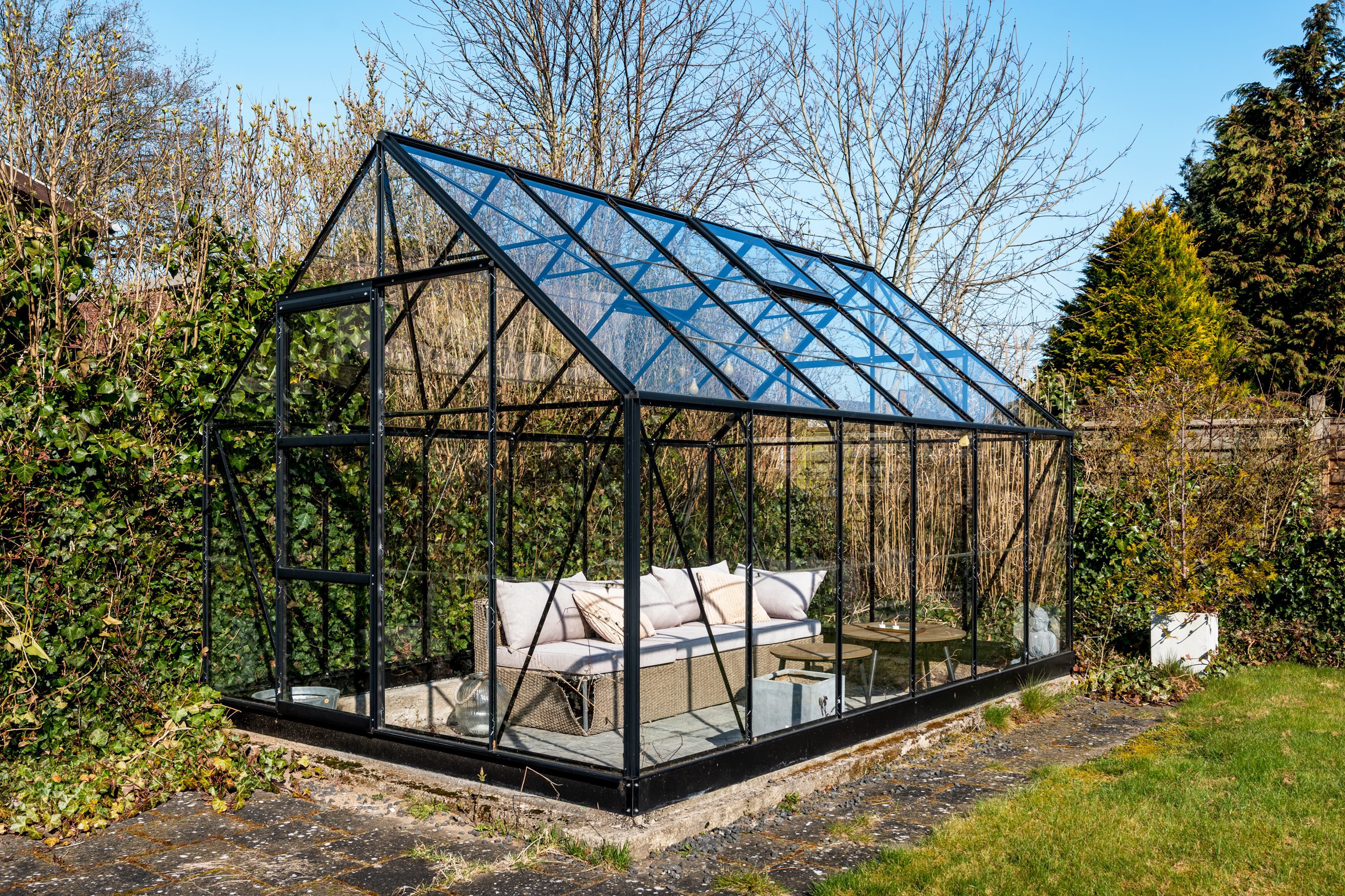 Fremhævet have billede i fuldskærmstilstand. Billede af Skovvangen 9, 5683 Haarby