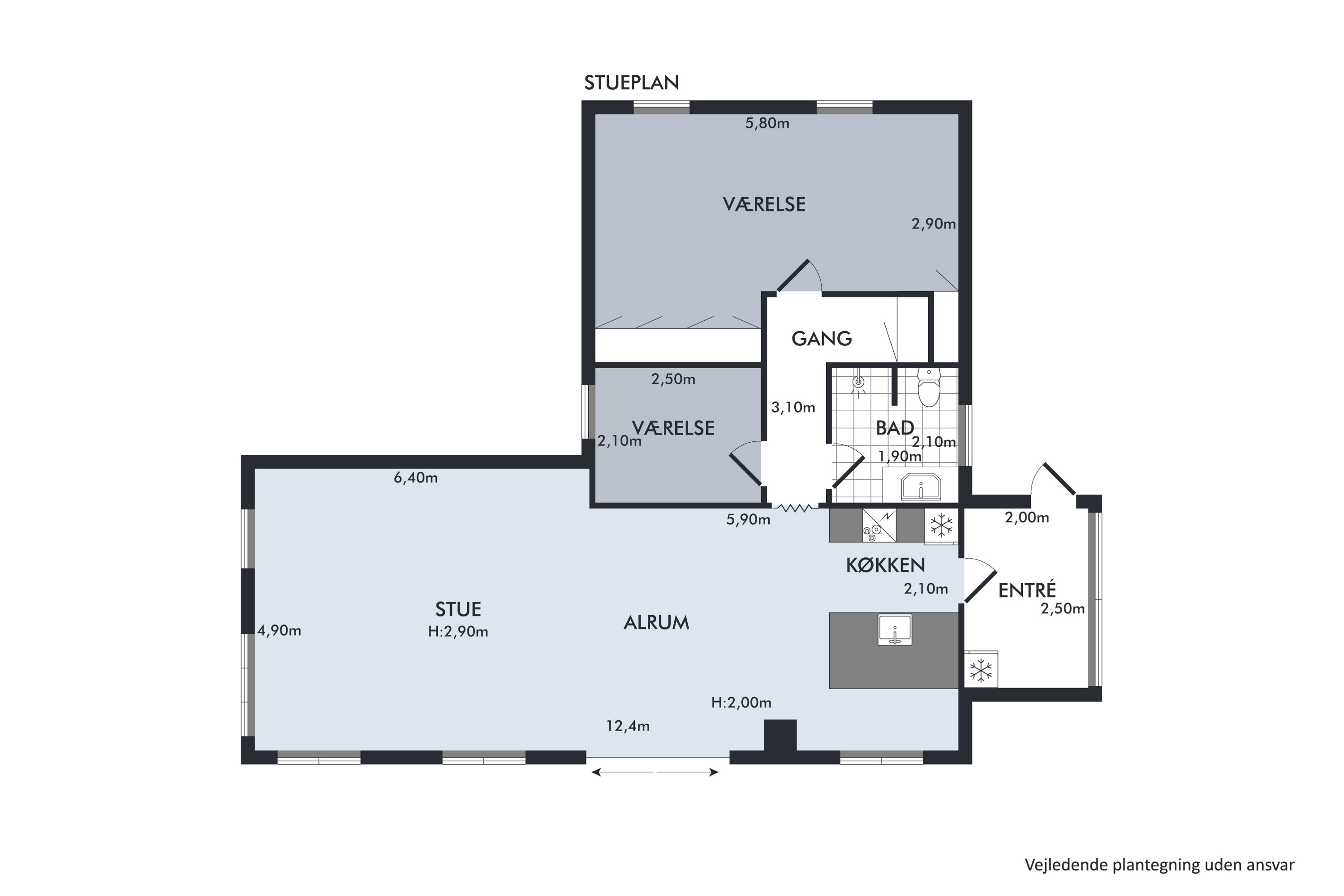 Plantegninger billede af Linievejen 28, Østerby, 9940 Læsø