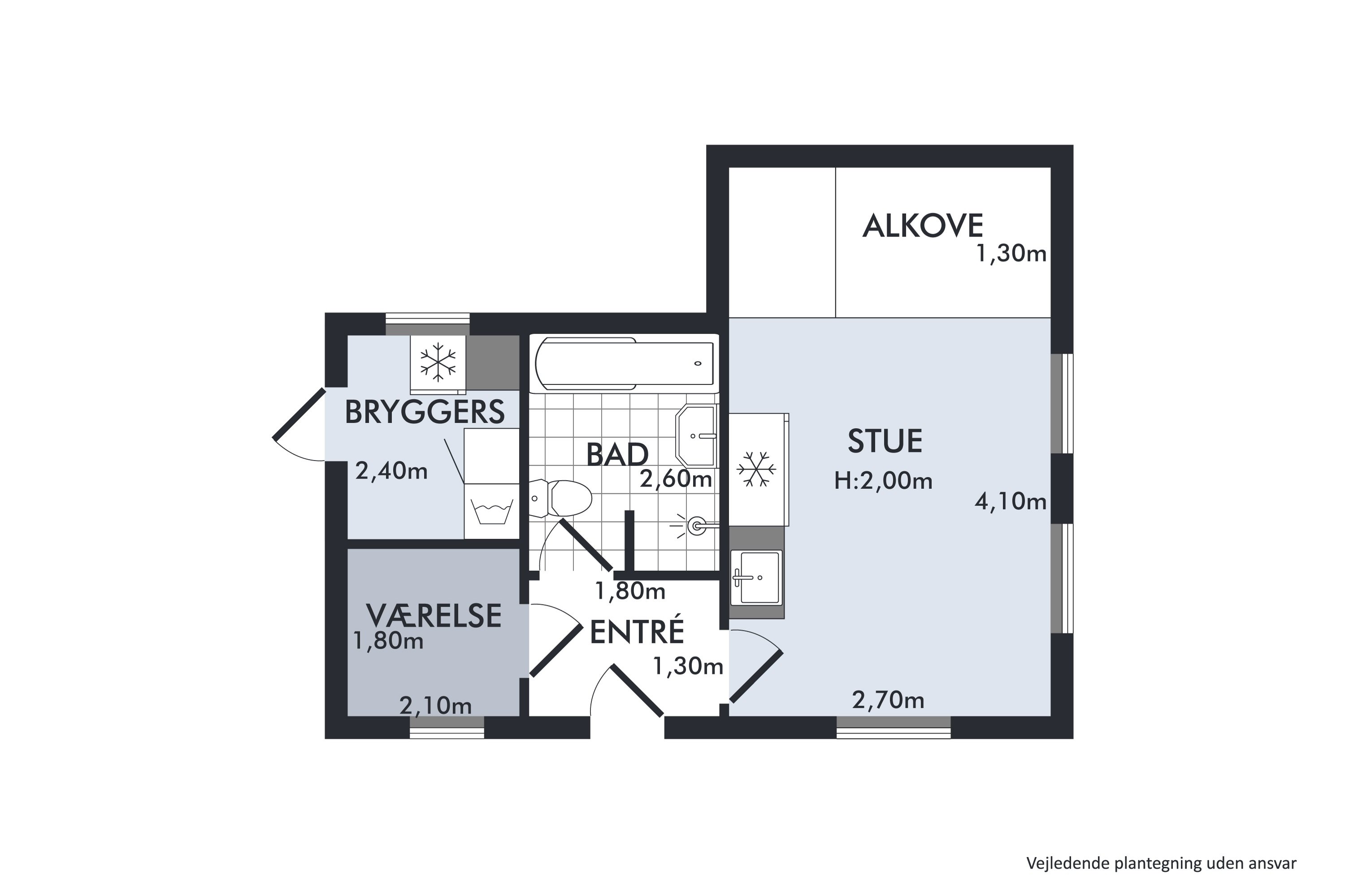 Plantegninger billede af Linievejen 28, Østerby, 9940 Læsø