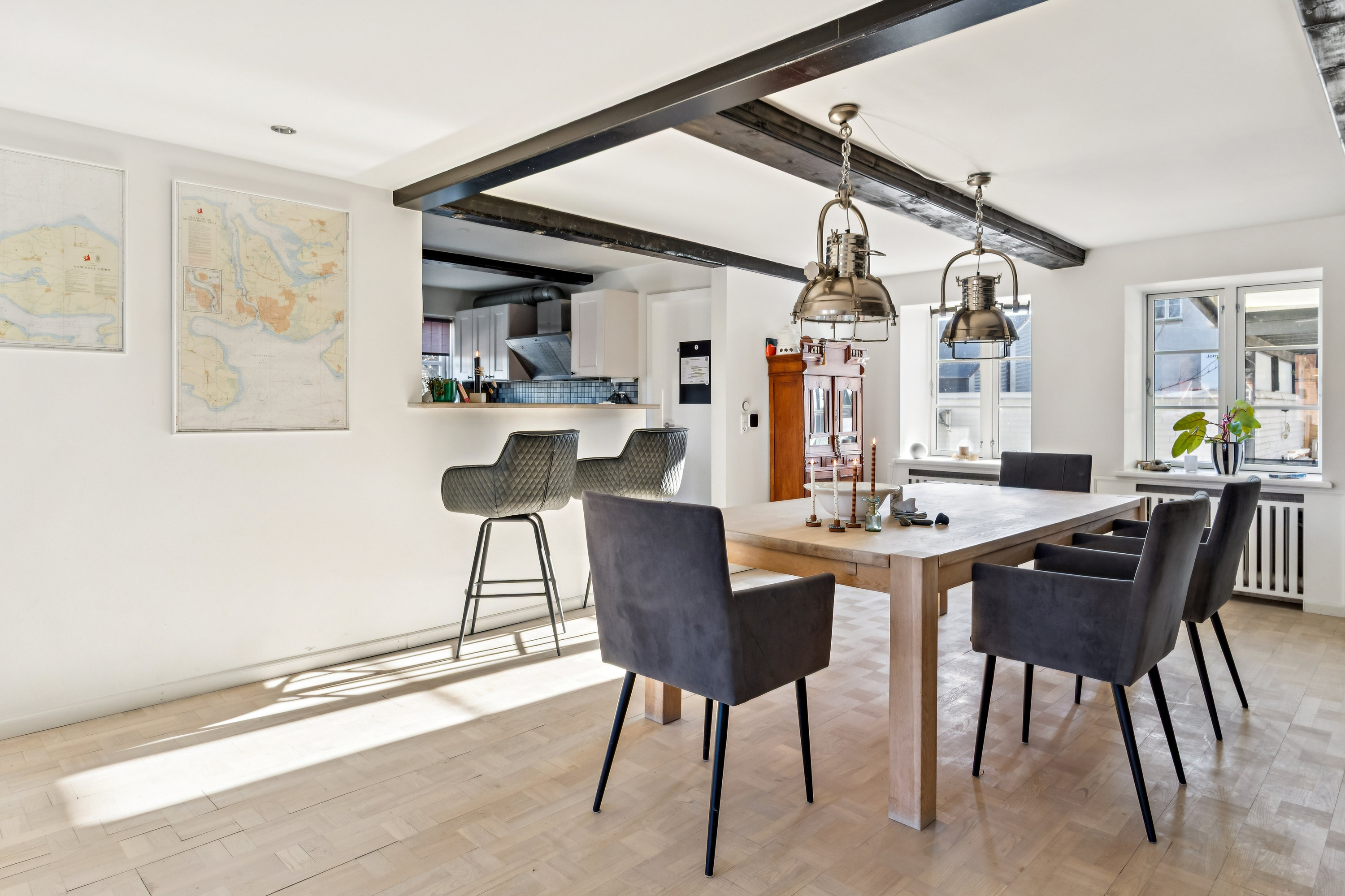 Fremhævet spisestue billede i fuldskærmstilstand. Billede af Egebjergvej 2, Svenstrup, 6430 Nordborg