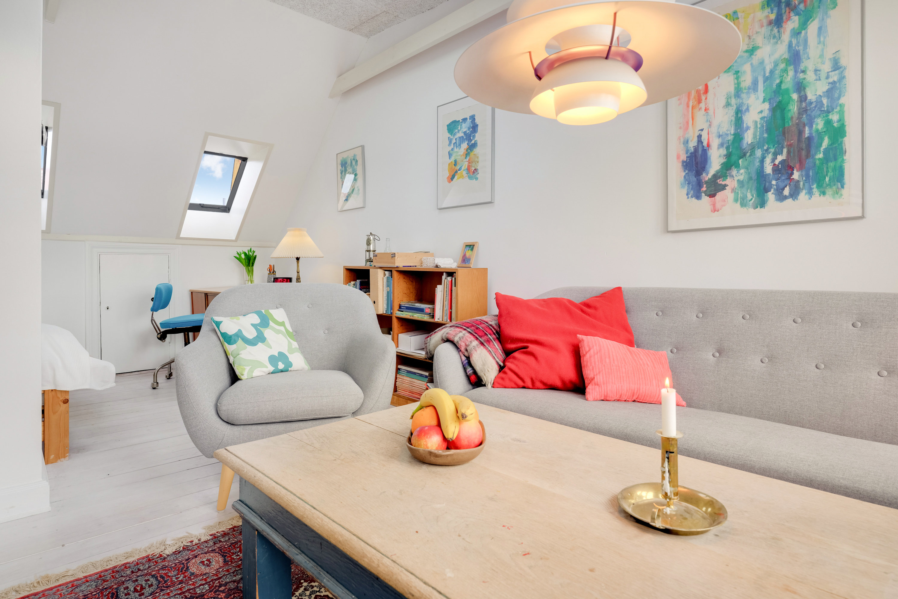 Fremhævet stue billede i fuldskærmstilstand. Billede af Fiskergade 27, 5300 Kerteminde