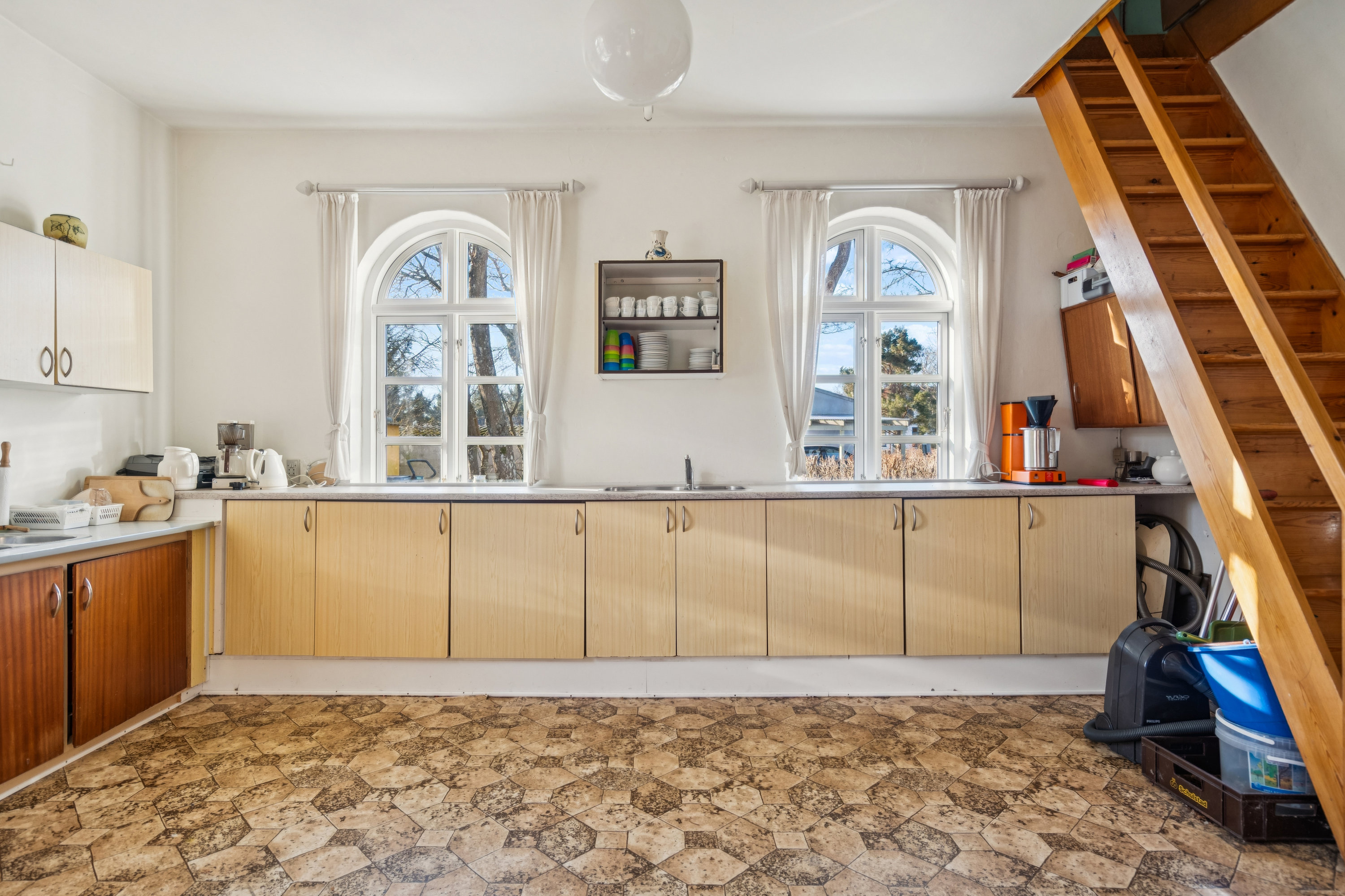 Fremhævet køkken billede i fuldskærmstilstand. Billede af Gammel Østerbyvej 22, Østerby, 9940 Læsø