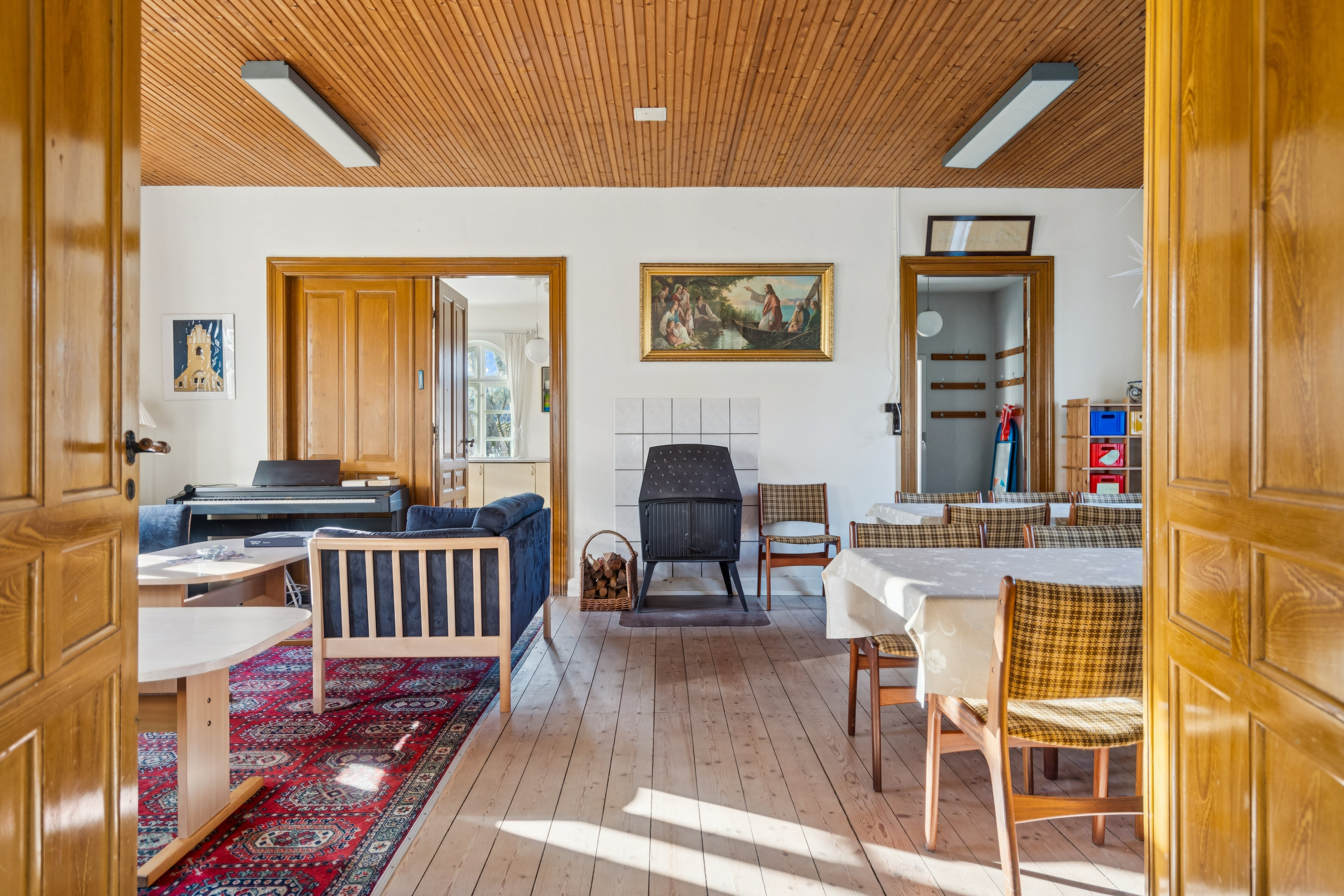 Fremhævet stue billede i fuldskærmstilstand. Billede af Gammel Østerbyvej 22, Østerby, 9940 Læsø