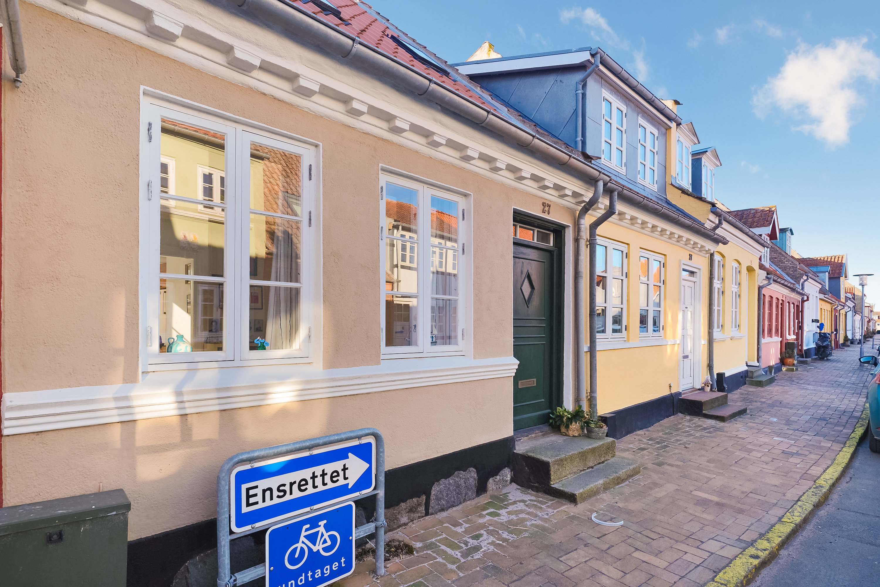 Miniaturebillede 1: facade. Billede af Fiskergade 27, 5300 Kerteminde