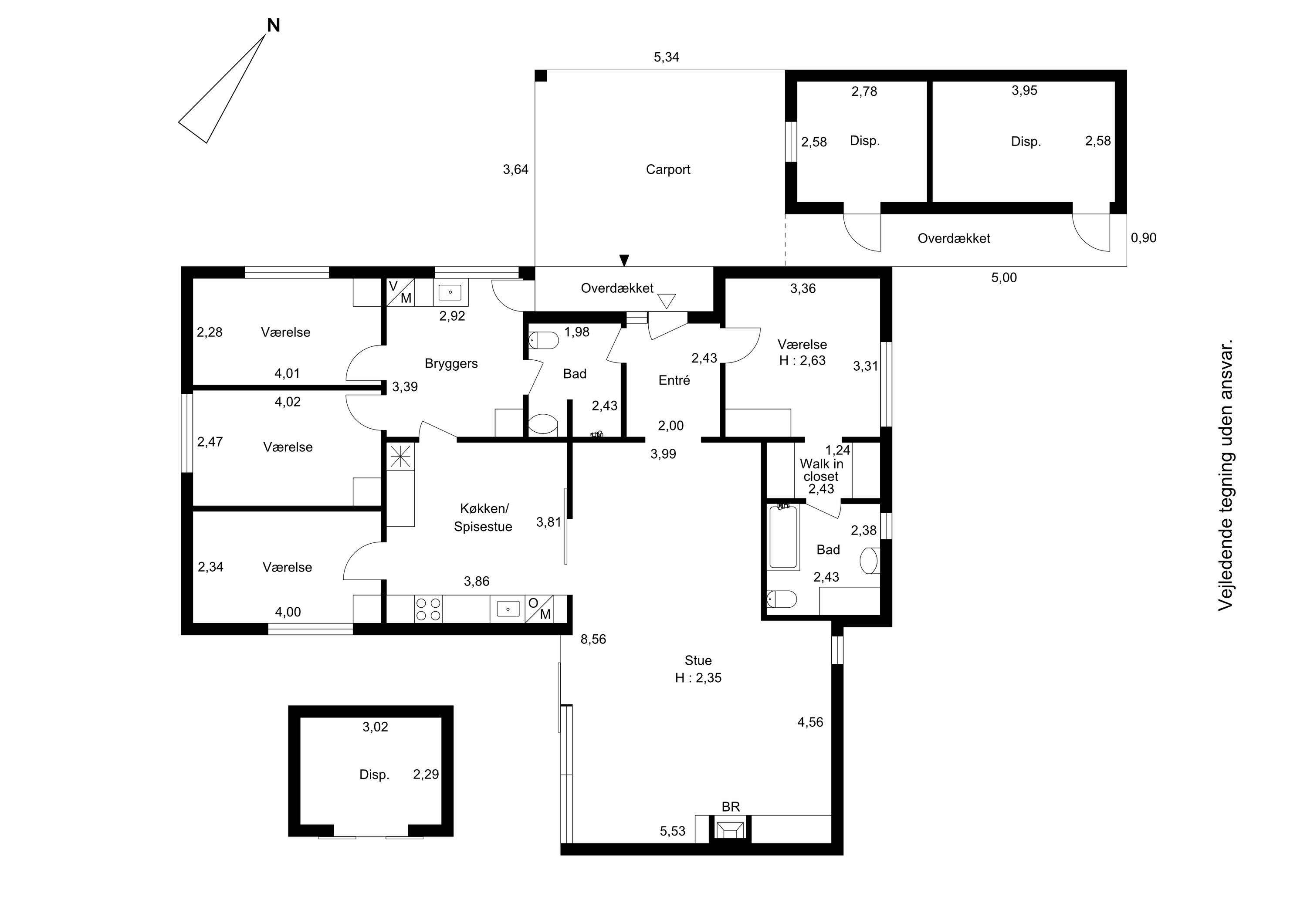 Plantegninger billede af Antilopevej 31, Ejby, 4623 Lille Skensved