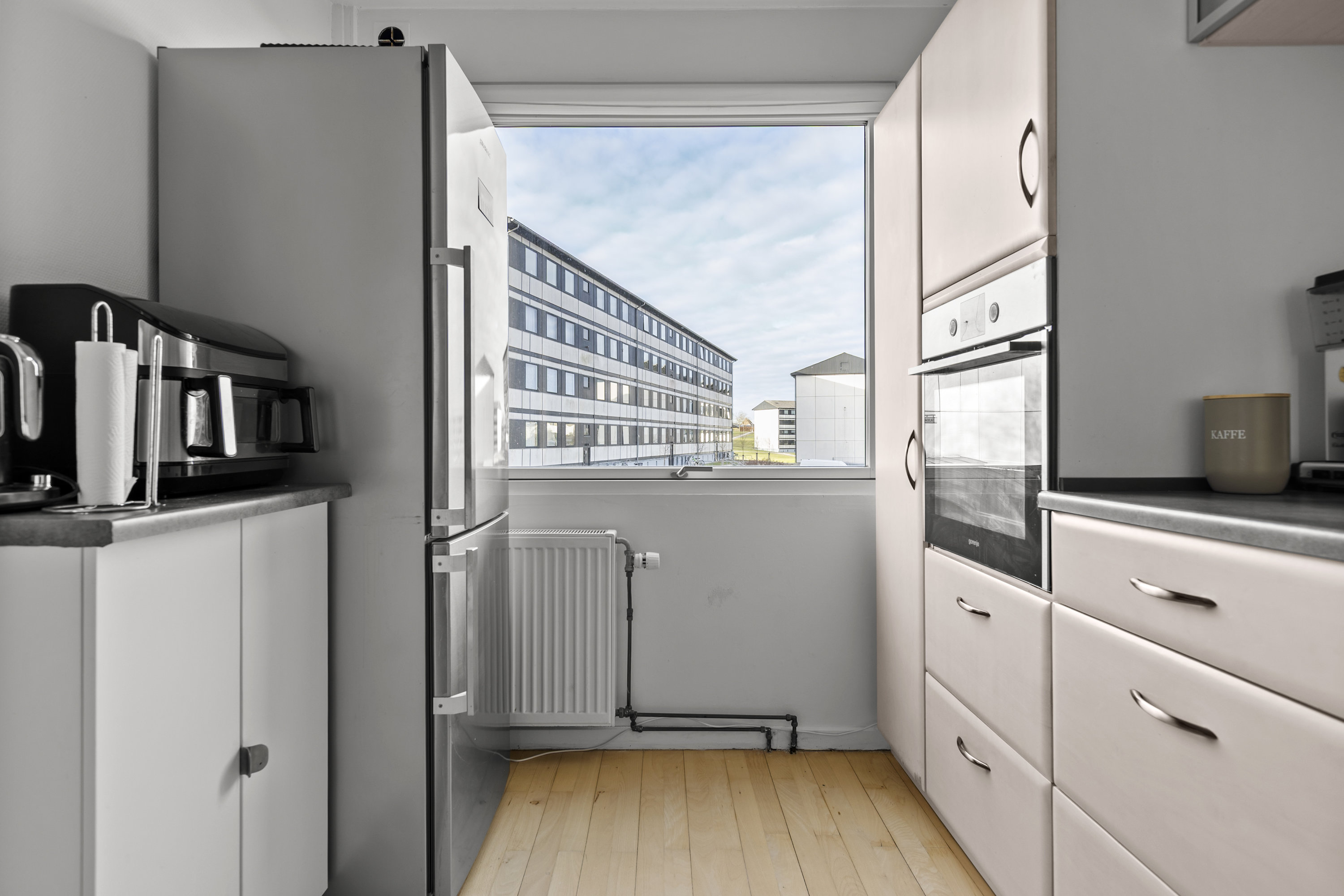 Fremhævet køkken billede i fuldskærmstilstand. Billede af Tyreengen 38, 1. mf., 4220 Korsør