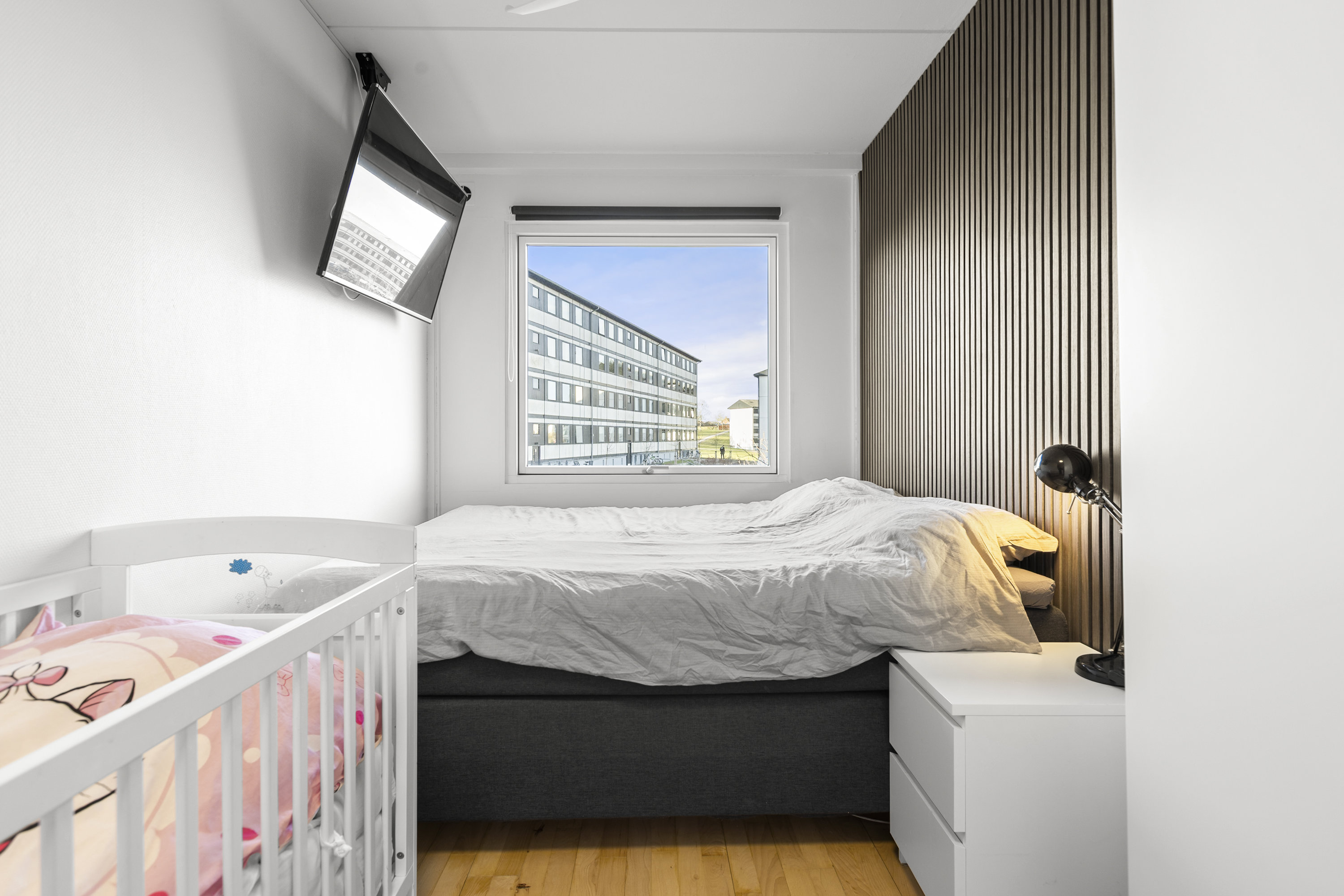 Fremhævet værelse billede i fuldskærmstilstand. Billede af Tyreengen 38, 1. mf., 4220 Korsør