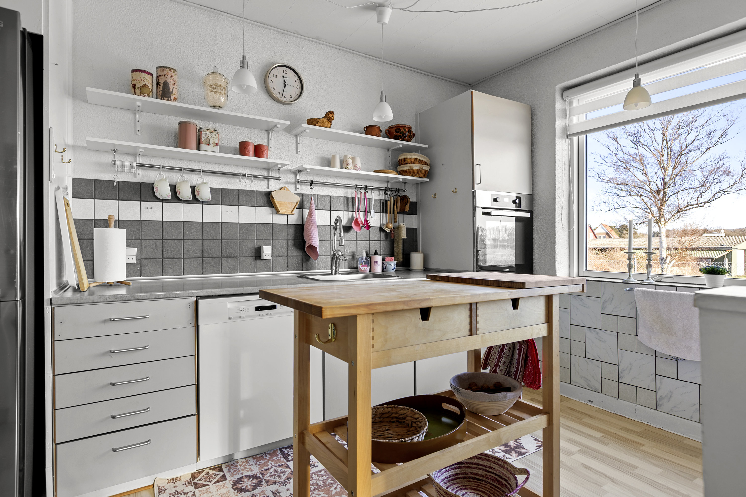 Fremhævet køkken billede i fuldskærmstilstand. Billede af Dyrehegnet 33, 4220 Korsør