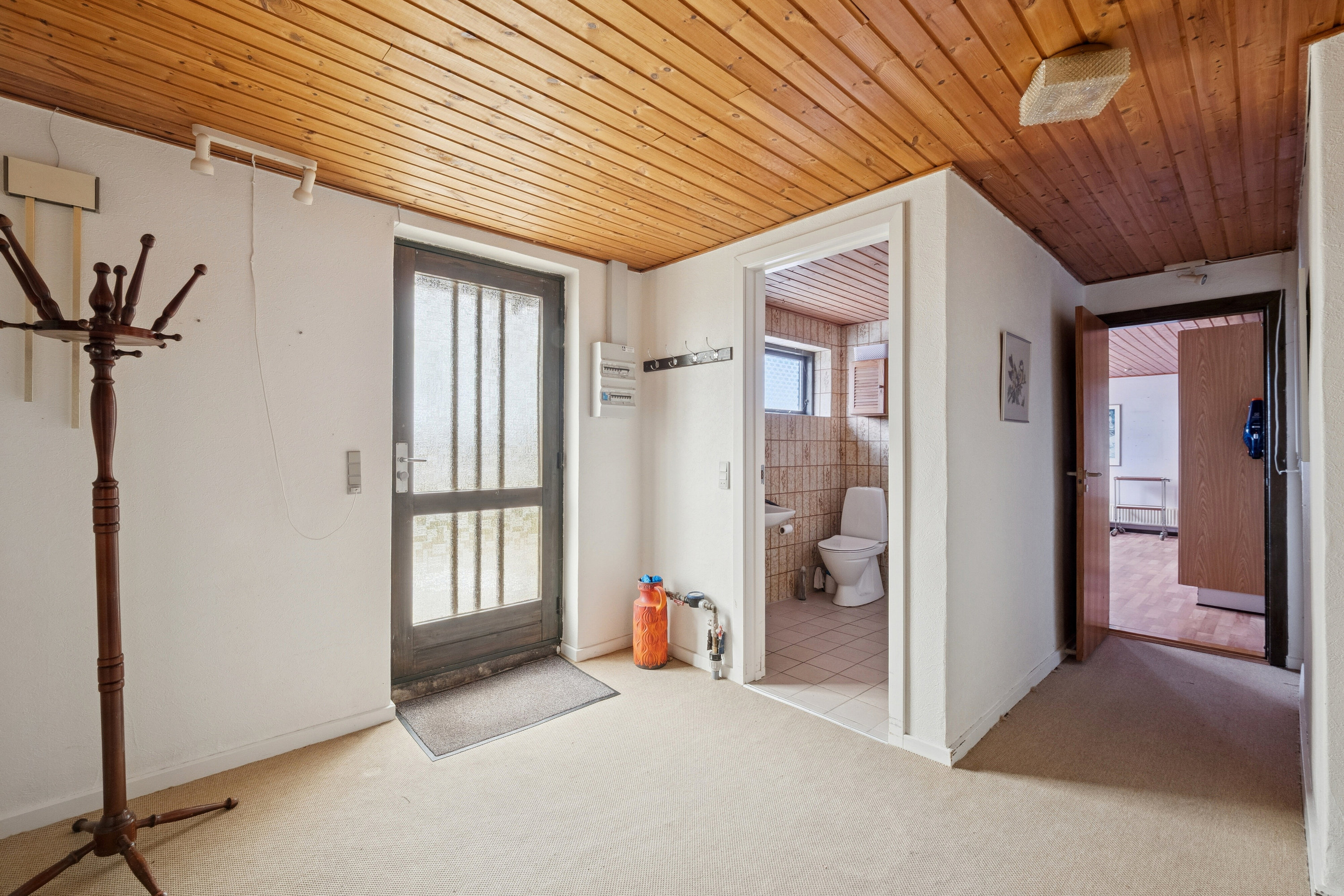 Fremhævet gang billede i fuldskærmstilstand. Billede af Hjertegræsvej 3, Sperring, 7700 Thisted