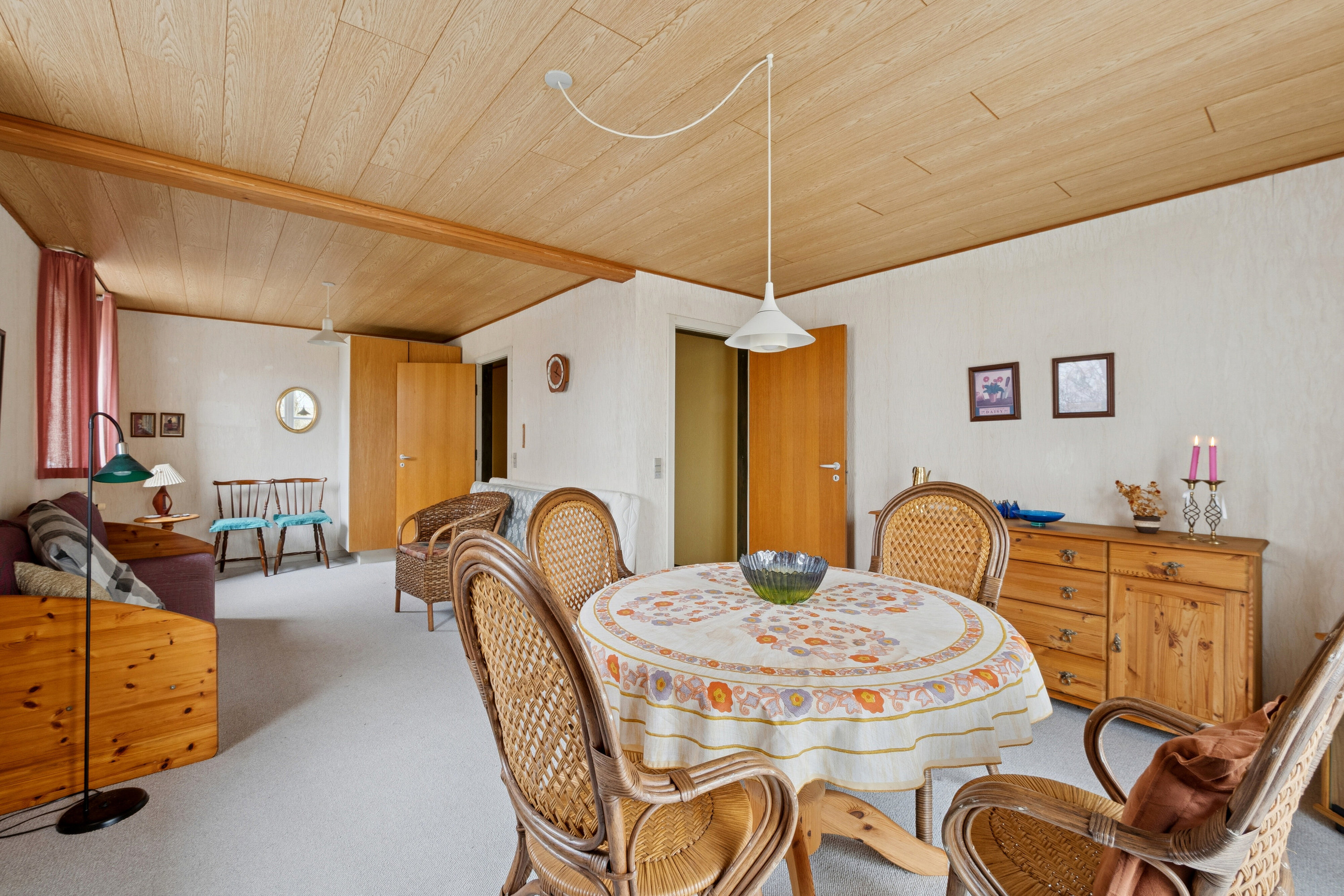 Fremhævet spisestue billede i fuldskærmstilstand. Billede af Hjertegræsvej 3, Sperring, 7700 Thisted