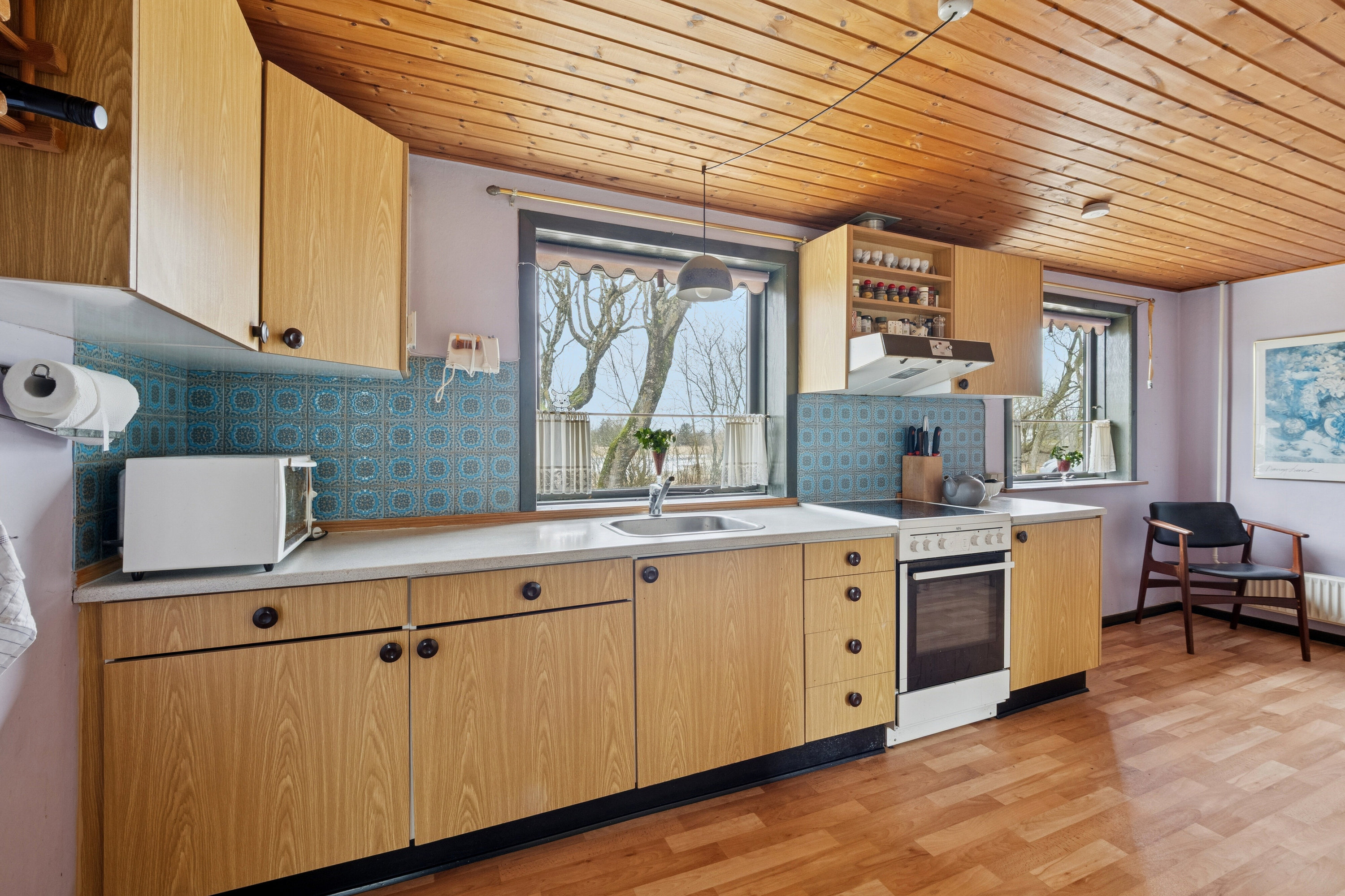 Fremhævet køkken billede i fuldskærmstilstand. Billede af Hjertegræsvej 3, Sperring, 7700 Thisted