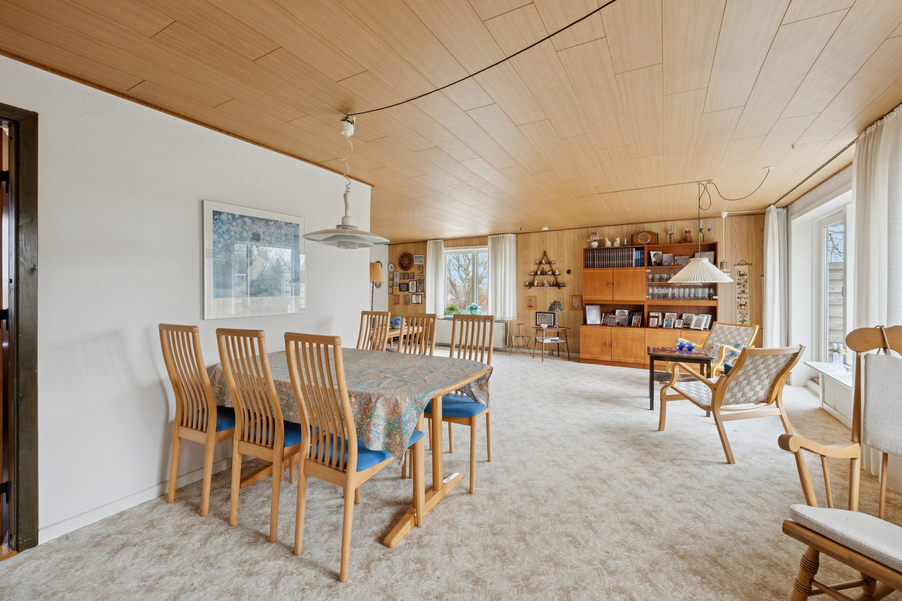 Fremhævet spisestue billede i fuldskærmstilstand. Billede af Hjertegræsvej 3, Sperring, 7700 Thisted