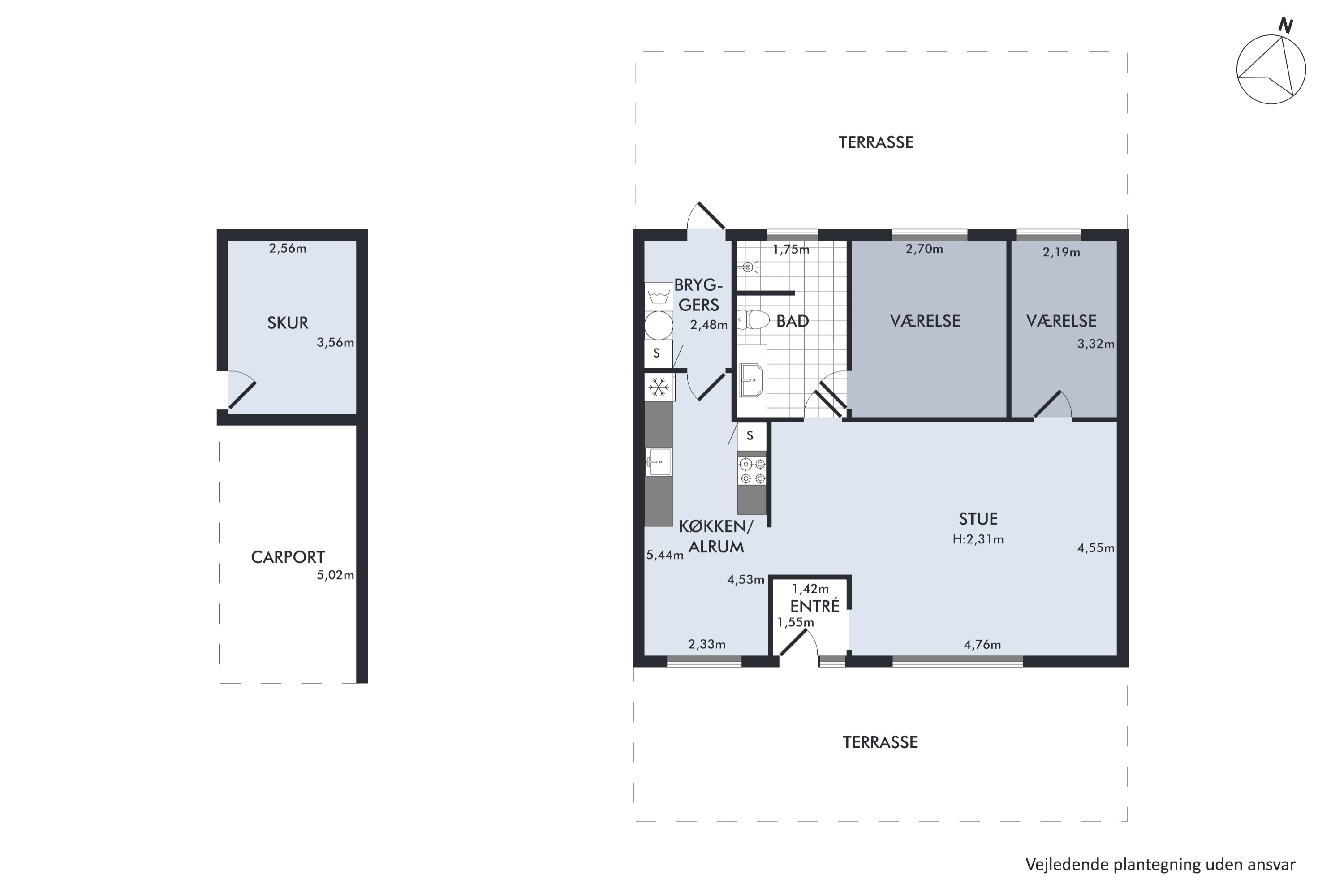 Plantegninger billede af Floravænget 10D, 5471 Søndersø