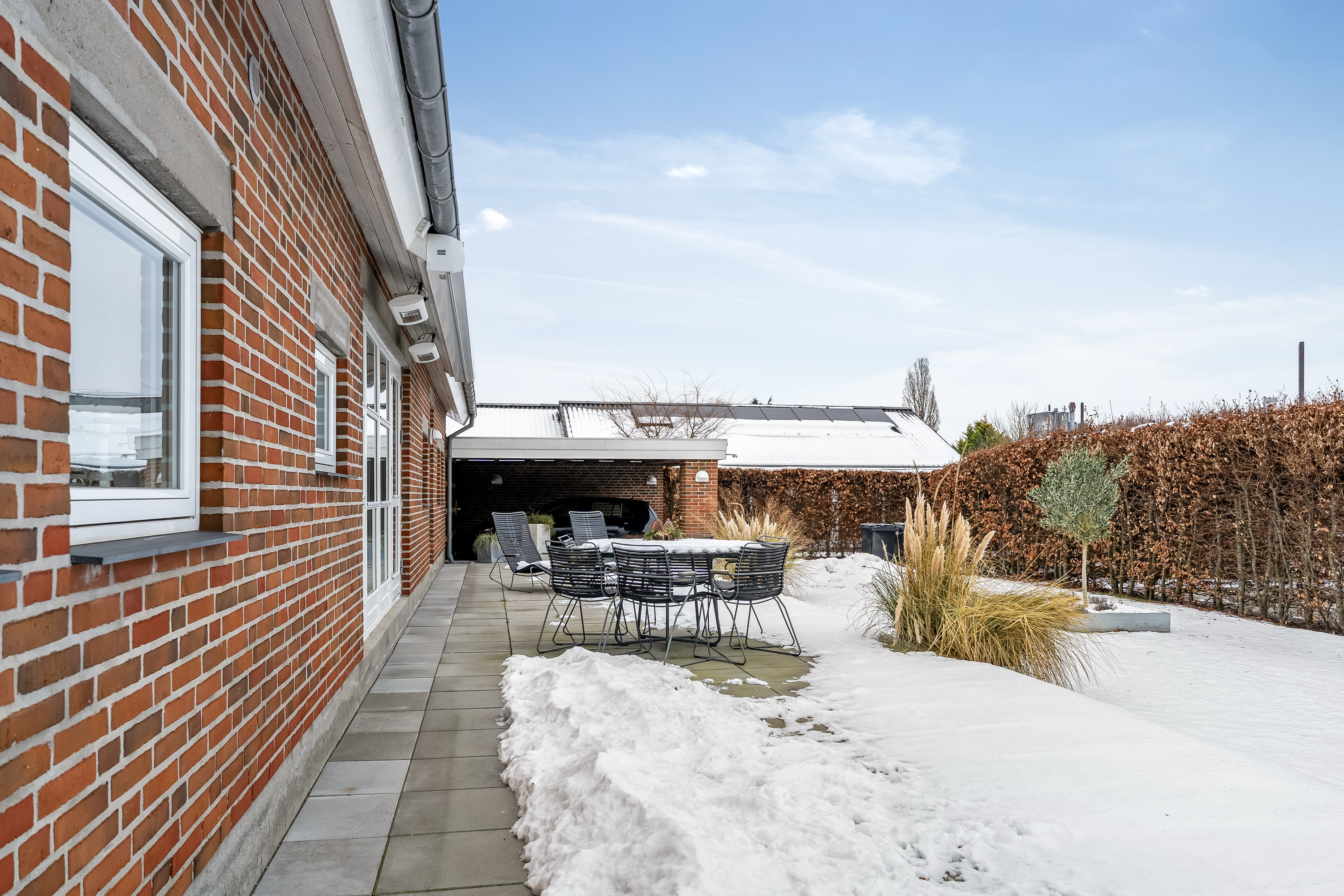 Fremhævet terrasse billede i fuldskærmstilstand. Billede af Rosnæsvej 97, 4900 Nakskov