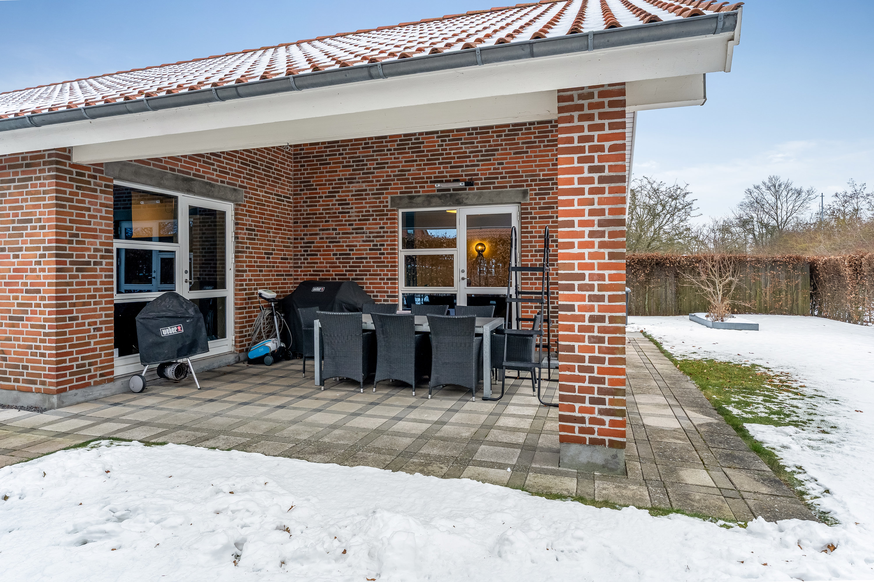 Fremhævet overdækket terrasse billede i fuldskærmstilstand. Billede af Rosnæsvej 97, 4900 Nakskov