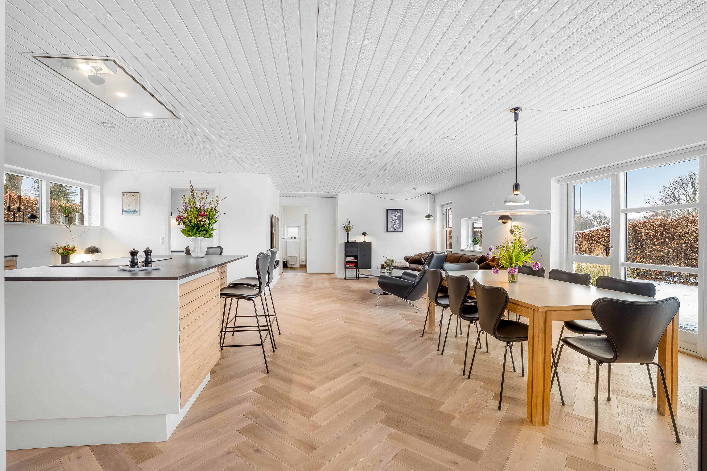 Fremhævet stue billede i fuldskærmstilstand. Billede af Rosnæsvej 97, 4900 Nakskov