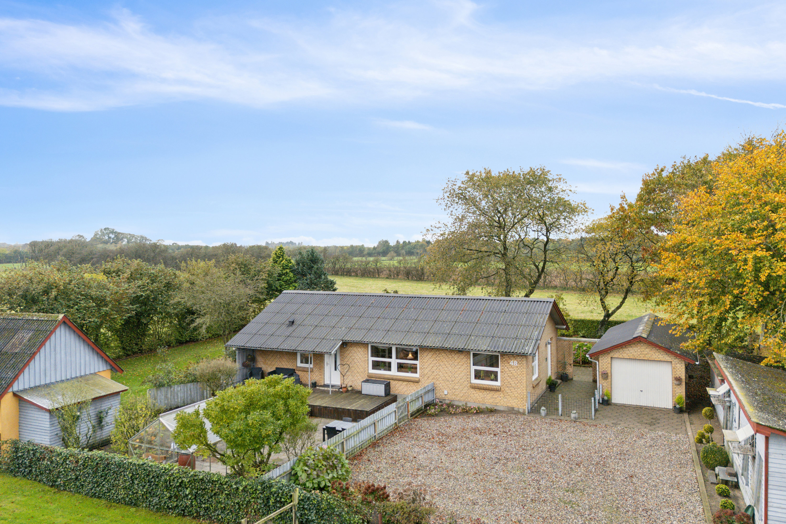 Fremhævet  billede i fuldskærmstilstand. Billede af Nørdamvej 48, Skringstrup, 8832 Skals