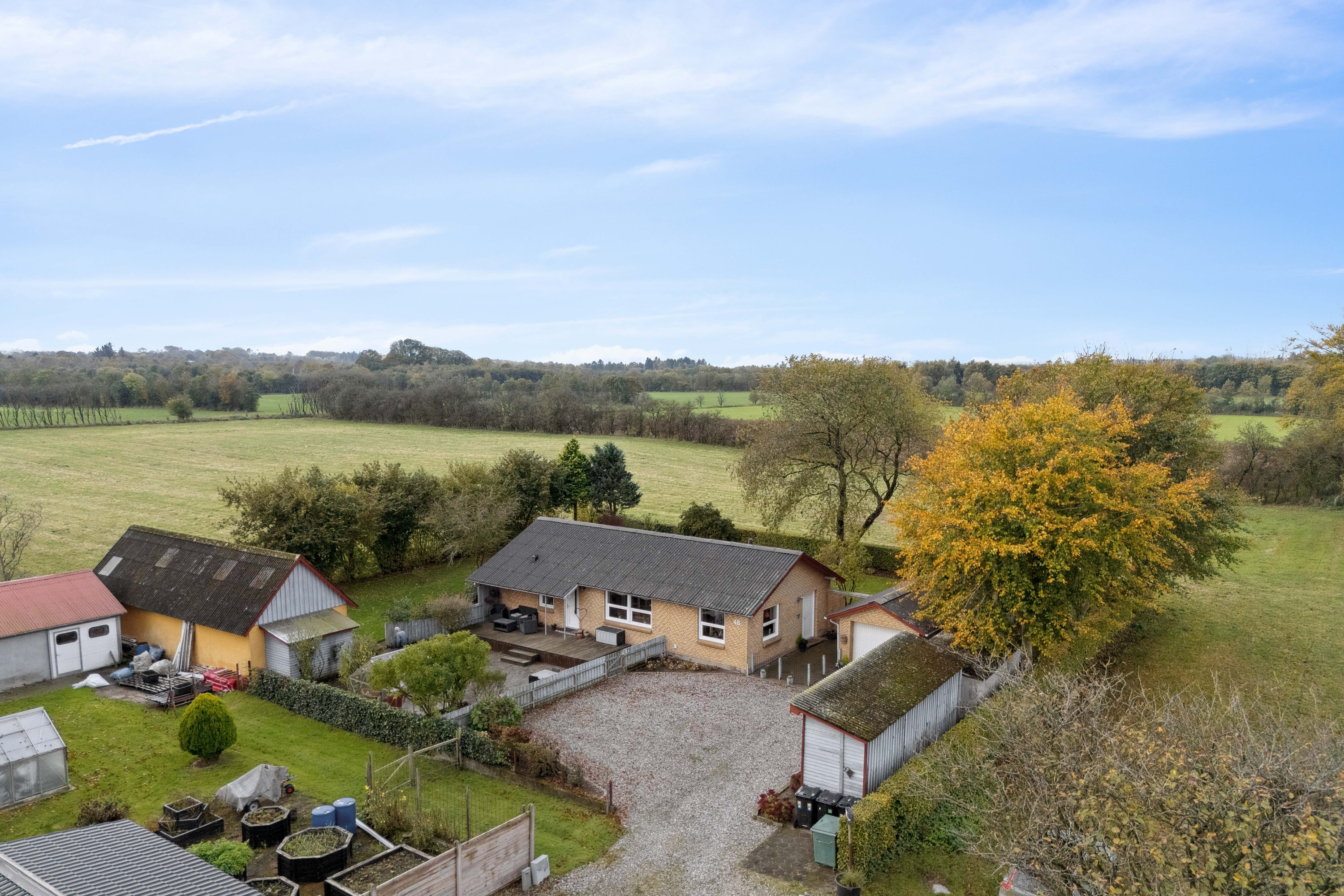 Fremhævet  billede i fuldskærmstilstand. Billede af Nørdamvej 48, Skringstrup, 8832 Skals