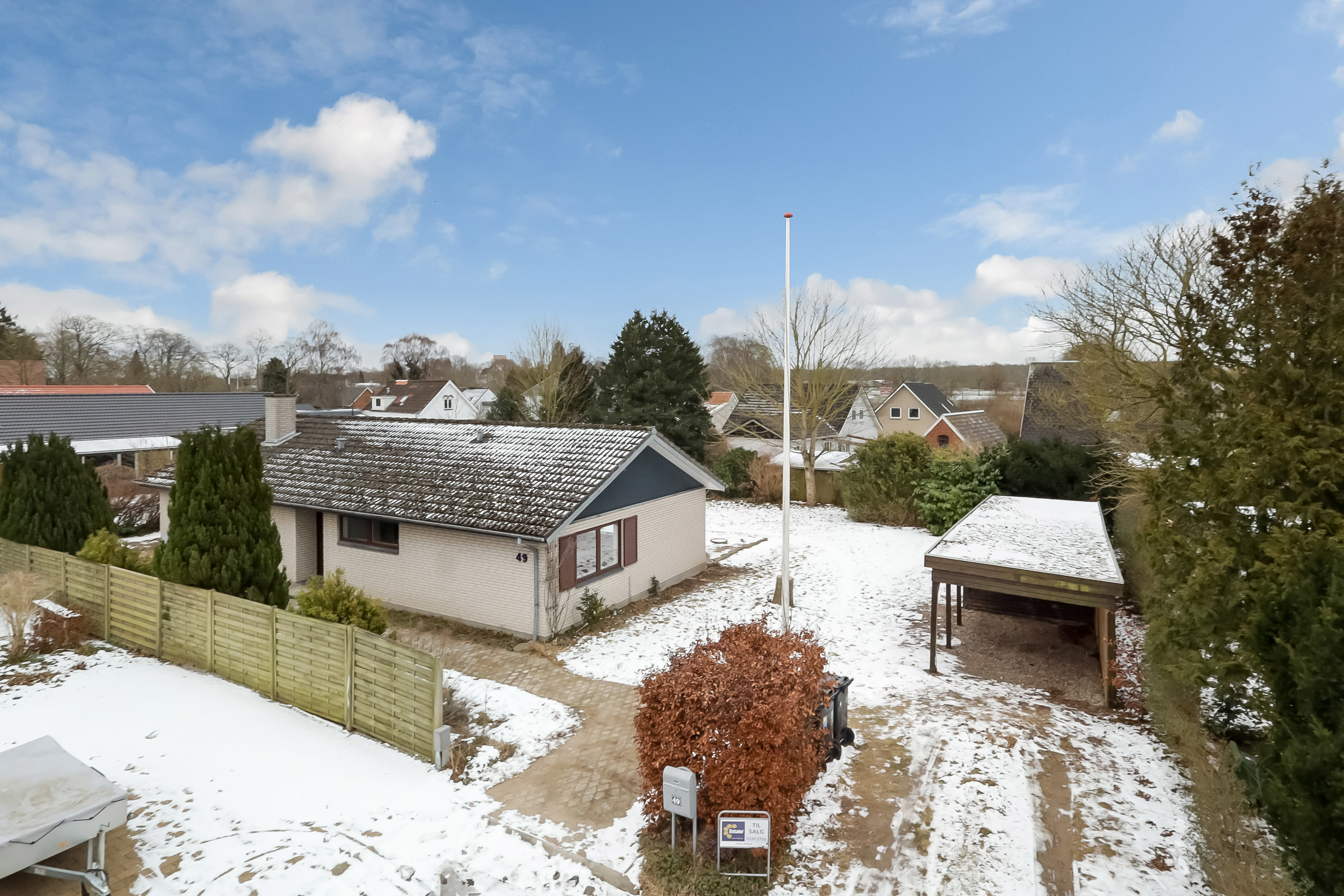 Fremhævet ejendommen billede i fuldskærmstilstand. Billede af Kløvervej 49, Sønder Nærå, 5792 Årslev