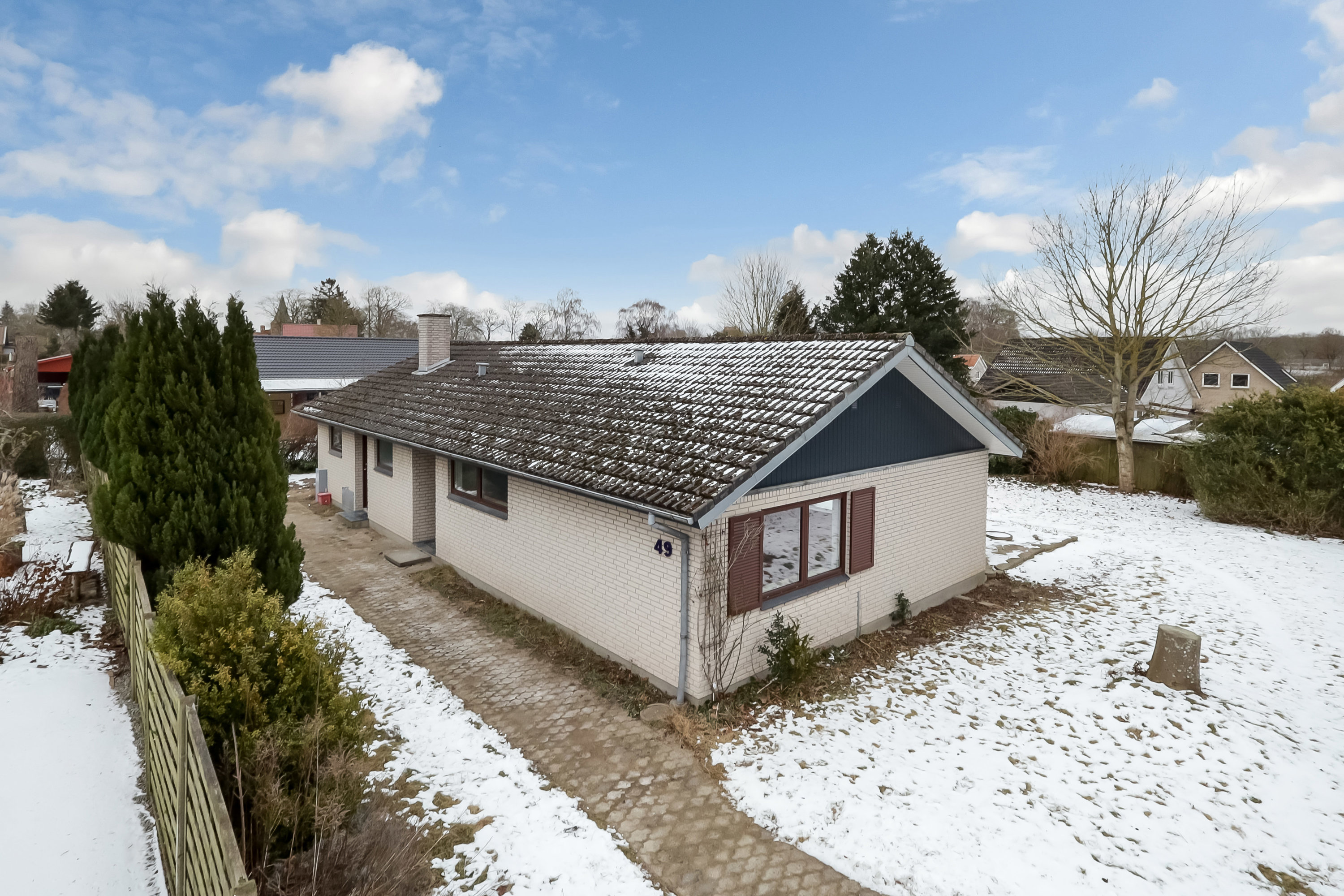 Fremhævet ejendommen billede i fuldskærmstilstand. Billede af Kløvervej 49, Sønder Nærå, 5792 Årslev