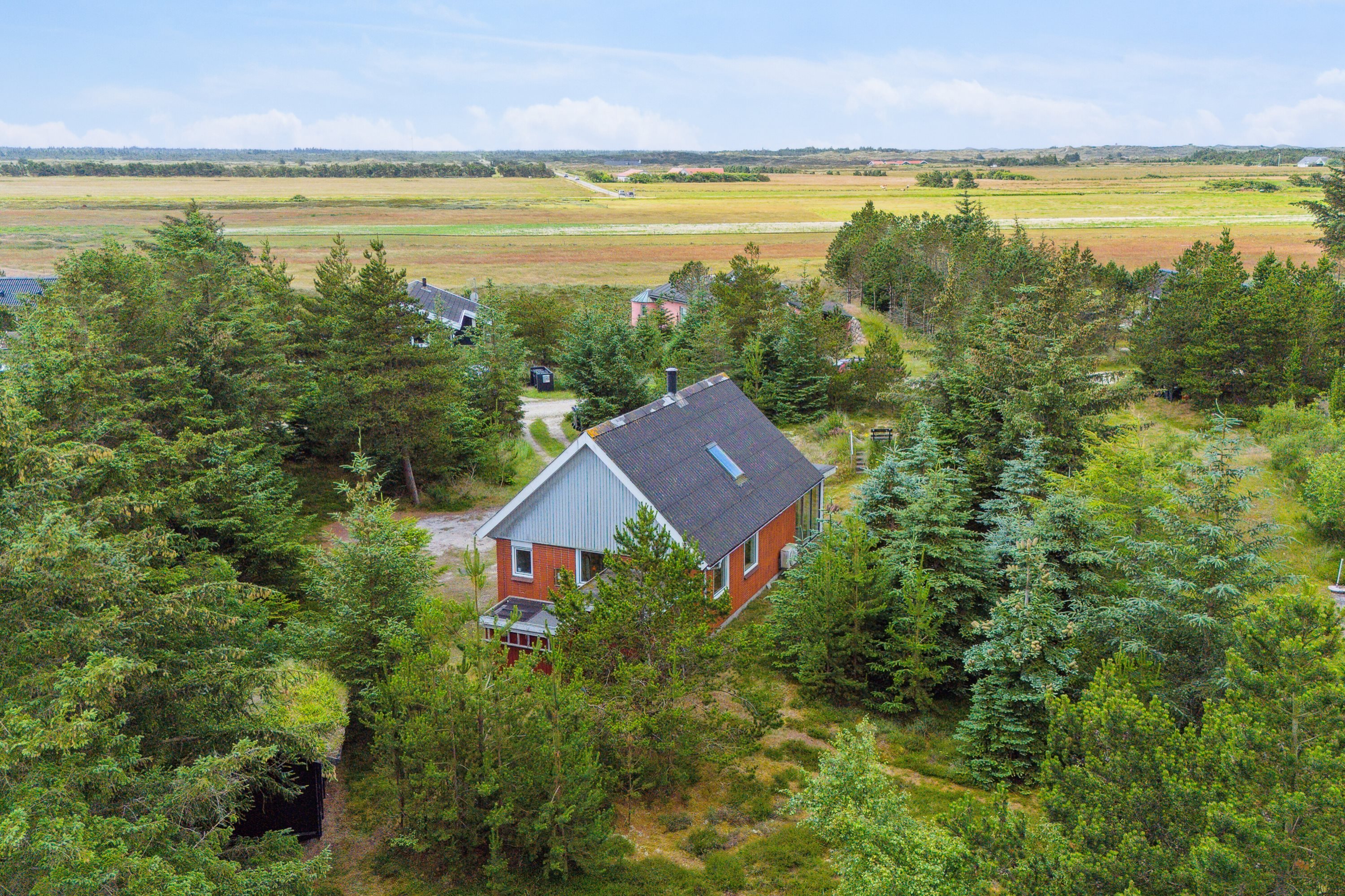 Fritidshus: Udsigt fra toppen på Mølgaardsvej 37, Vorupør, 7700 Thisted