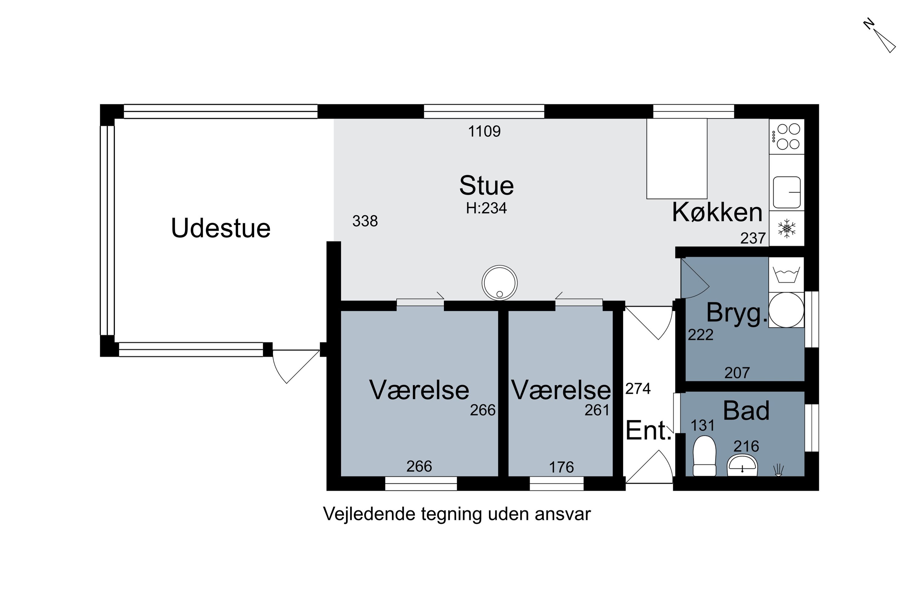 Plantegninger billede af Mølgaardsvej 37, Vorupør, 7700 Thisted
