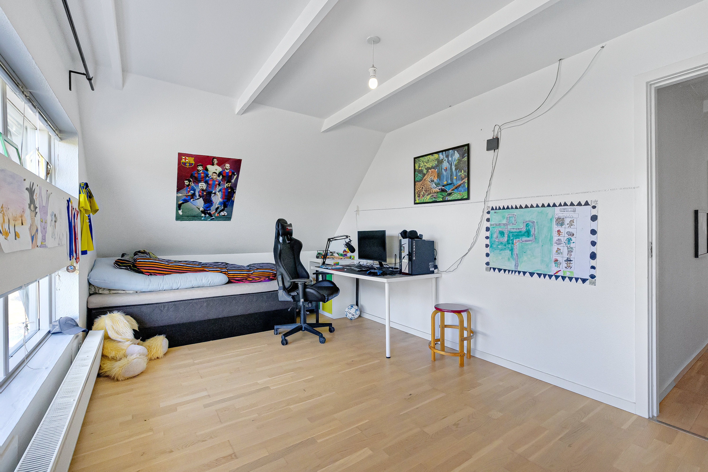 Fremhævet  billede i fuldskærmstilstand. Billede af Kirstinebjergvej 19, Årslev, 5792 Årslev