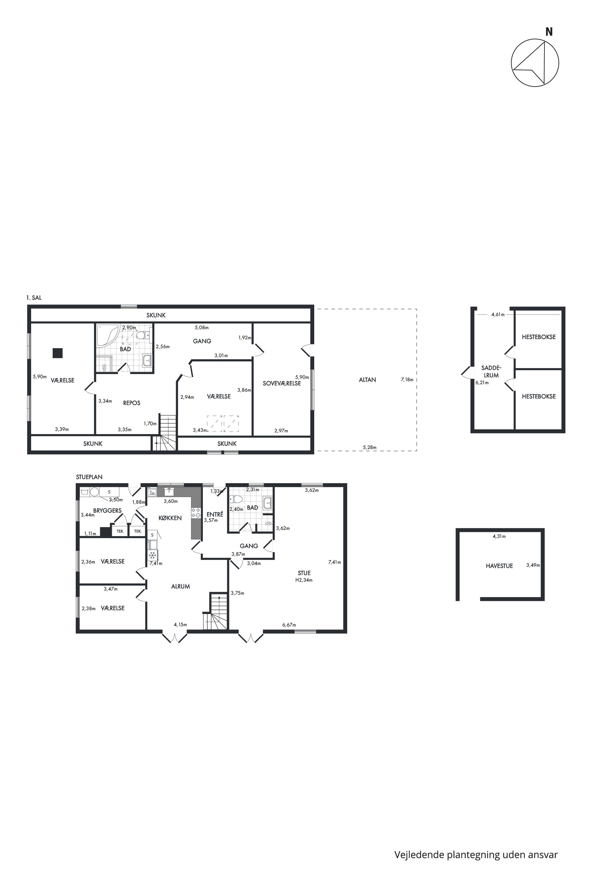 Plantegninger billede af Kirstinebjergvej 19, Årslev, 5792 Årslev