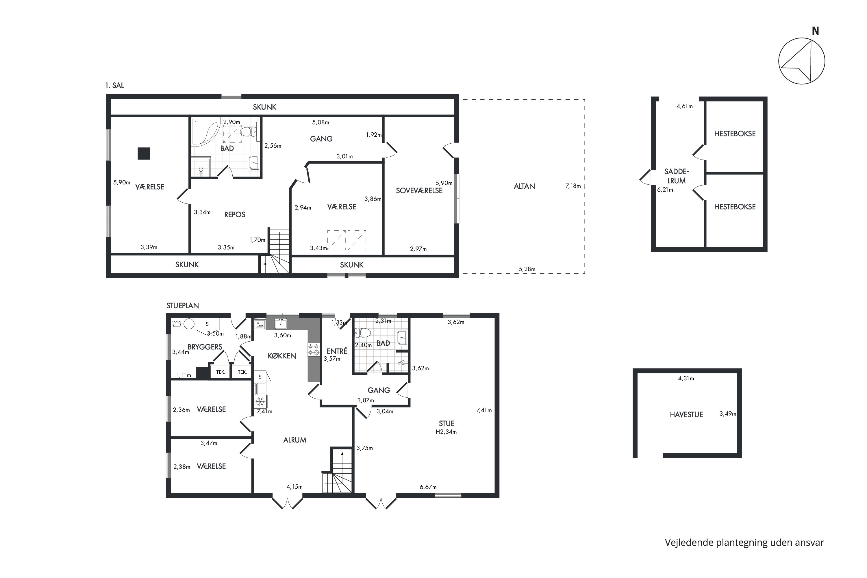 Plantegninger billede af Kirstinebjergvej 19, Årslev, 5792 Årslev