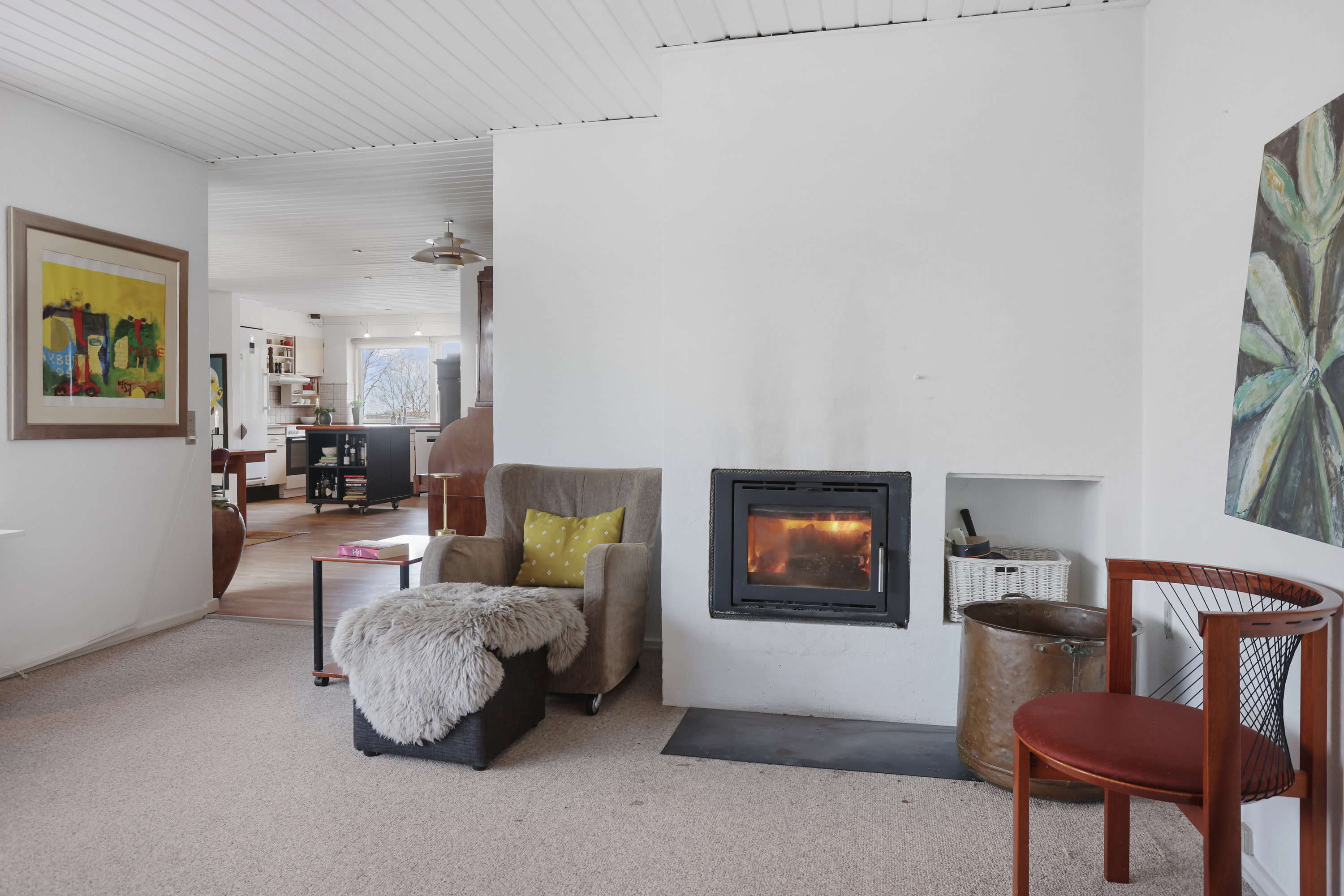 Miniaturebillede 1: stue. Billede af Ekkodalen 6, 8831 Løgstrup