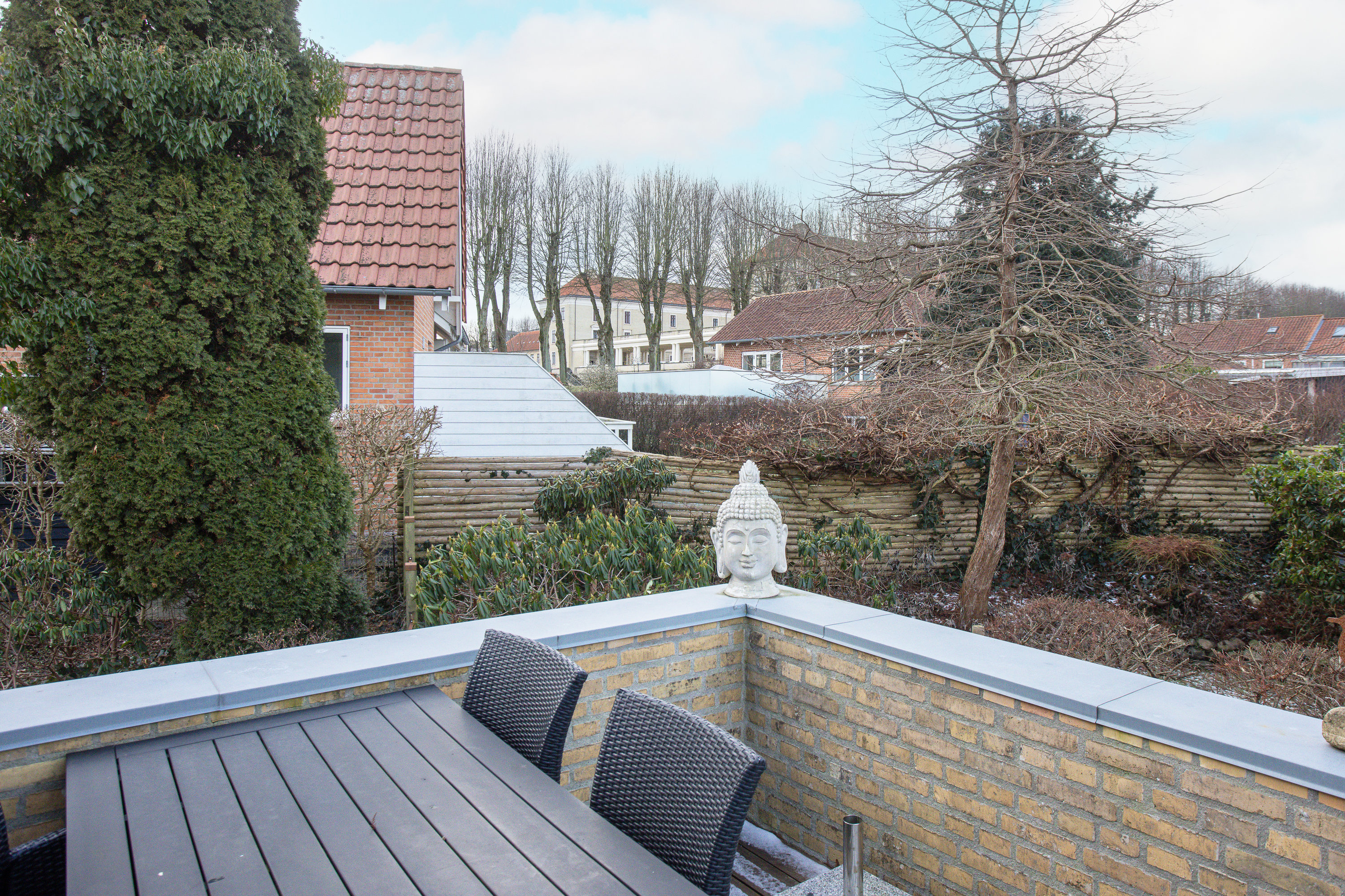 Fremhævet terrasse billede i fuldskærmstilstand. Billede af Gl. Aalborgvej 5, 8800 Viborg