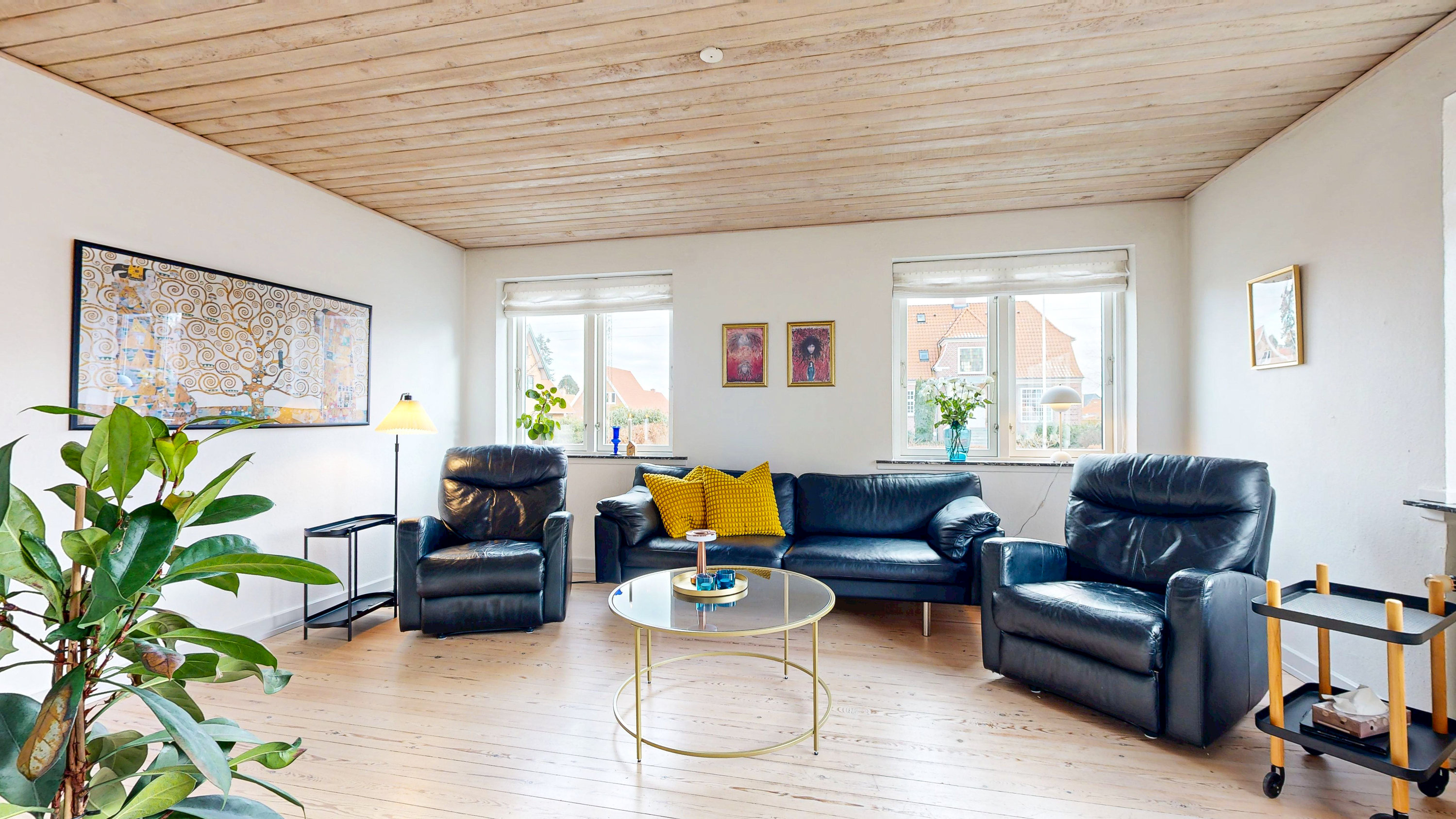 Fremhævet stue billede i fuldskærmstilstand. Billede af Gl. Aalborgvej 5, 8800 Viborg