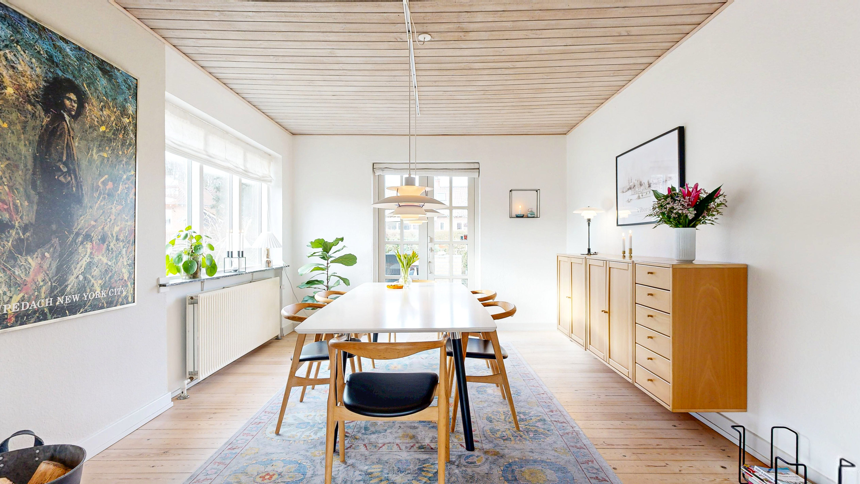 Fremhævet stue billede i fuldskærmstilstand. Billede af Gl. Aalborgvej 5, 8800 Viborg