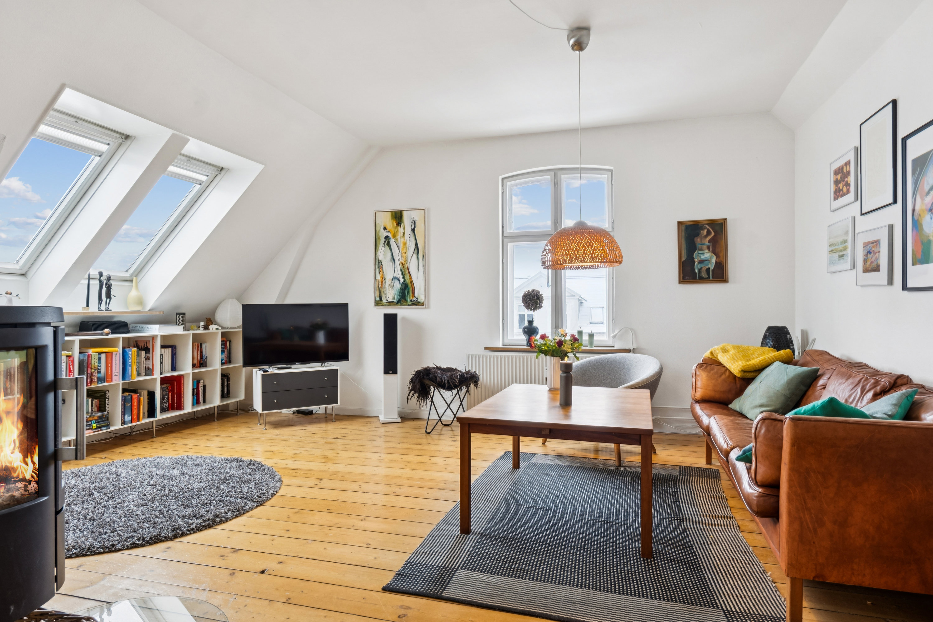 Miniaturebillede 1: stue. Billede af Allégade 20B, 2., 5000 Odense C