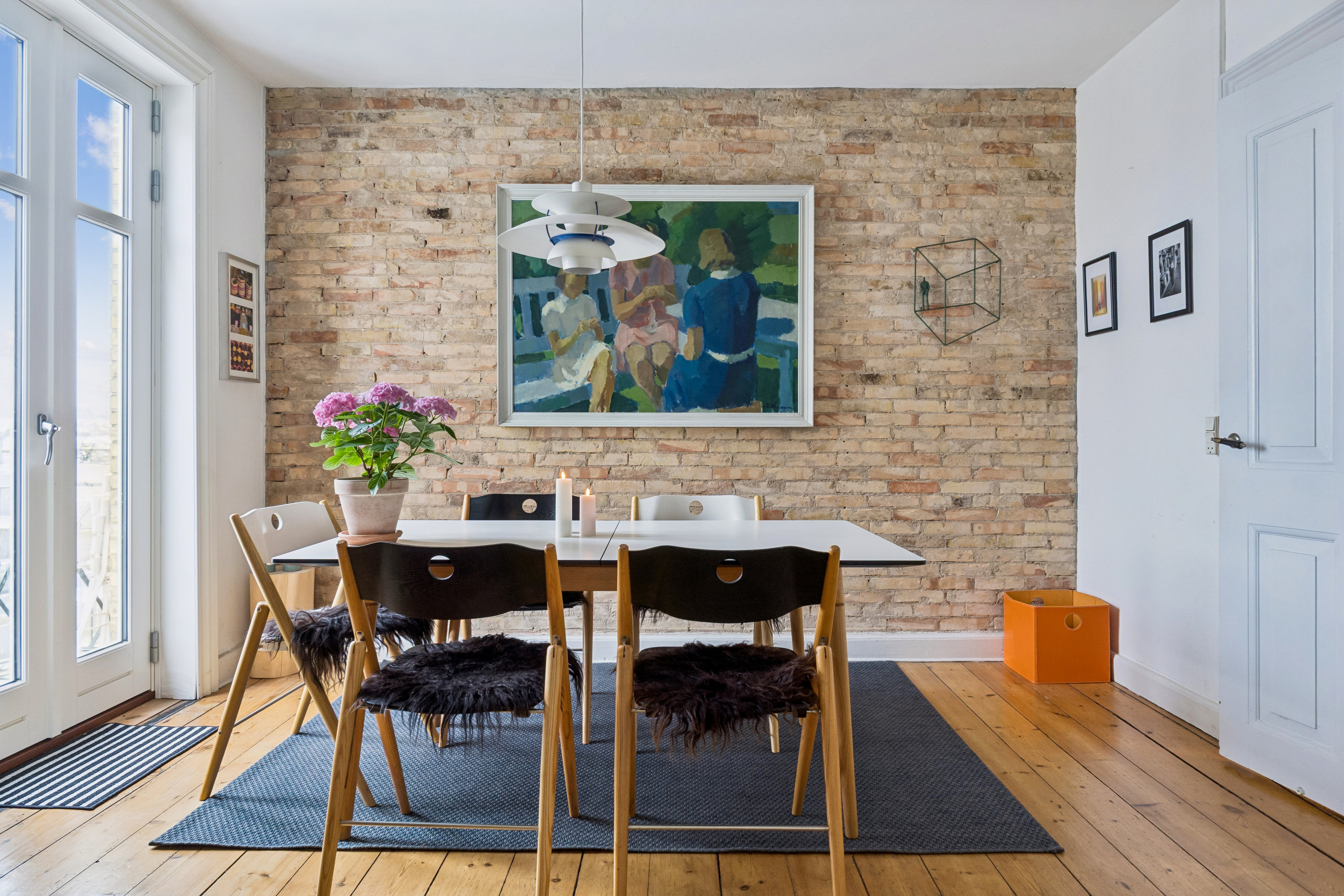 Fremhævet spisestue billede i fuldskærmstilstand. Billede af Allégade 20B, 2., 5000 Odense C