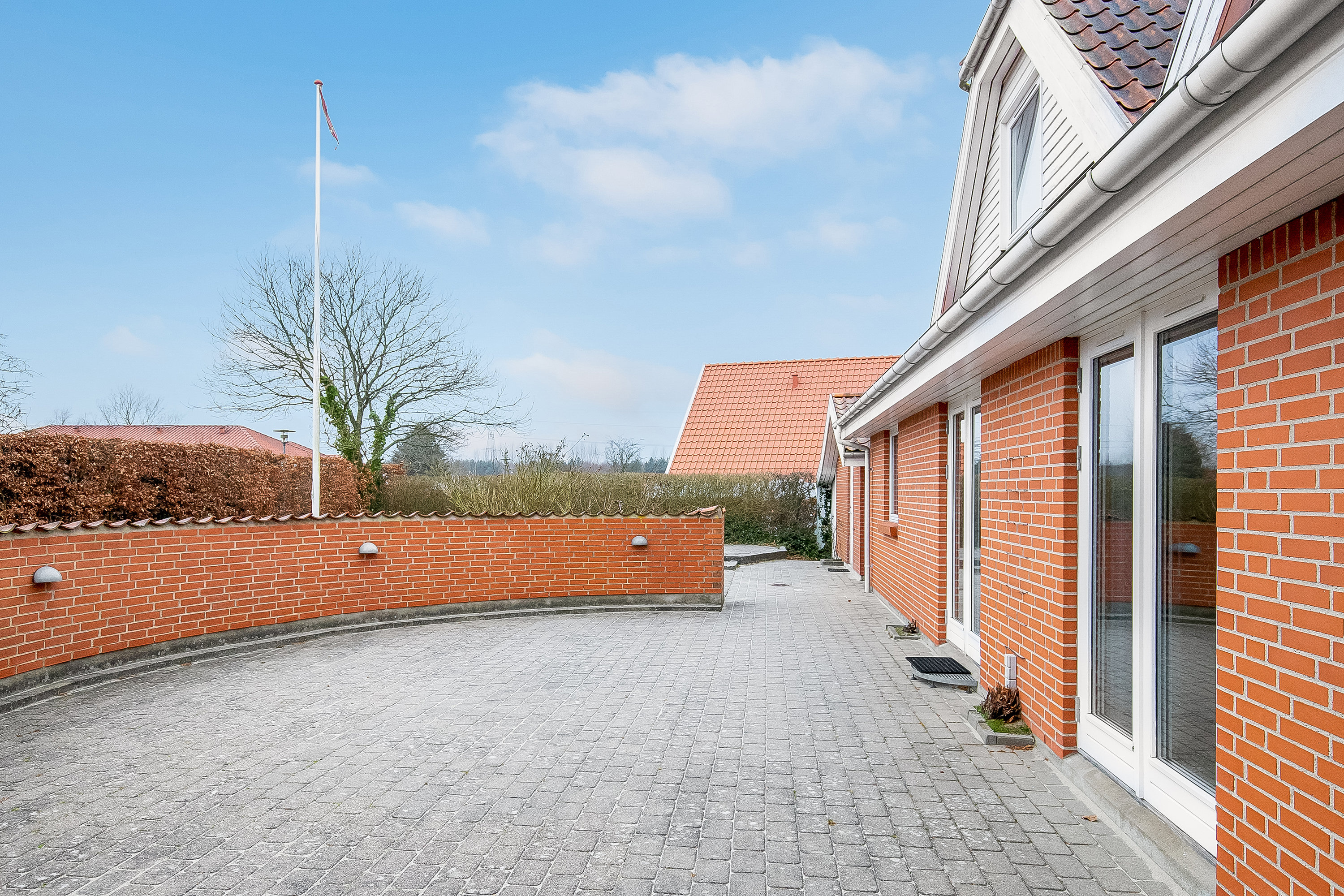 Fremhævet terrasse billede i fuldskærmstilstand. Billede af Tingsted Have 16, 6000 Kolding