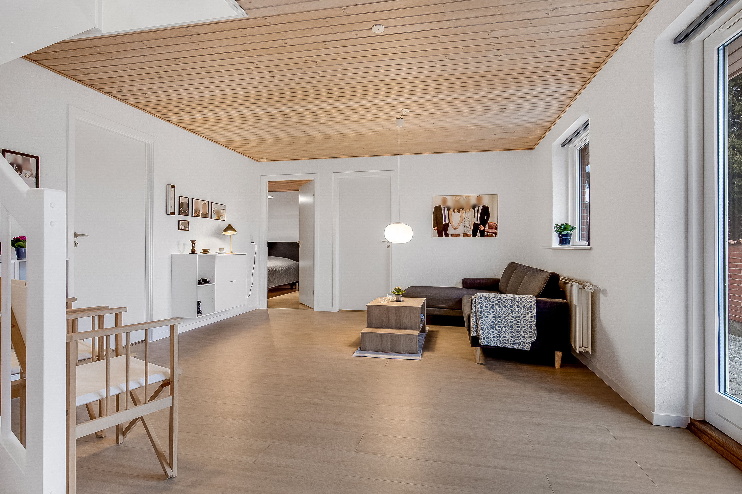 Fremhævet stue billede i fuldskærmstilstand. Billede af Tingsted Have 16, 6000 Kolding