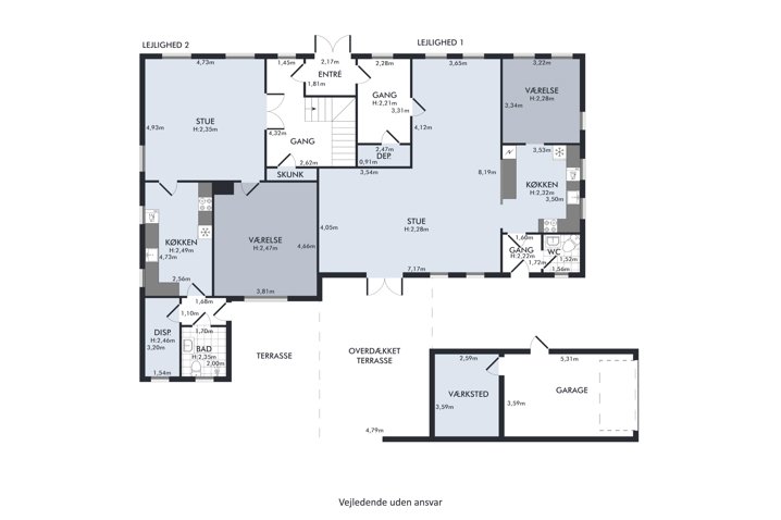 Plantegninger billede af Egebjergvej 2, Svenstrup, 6430 Nordborg