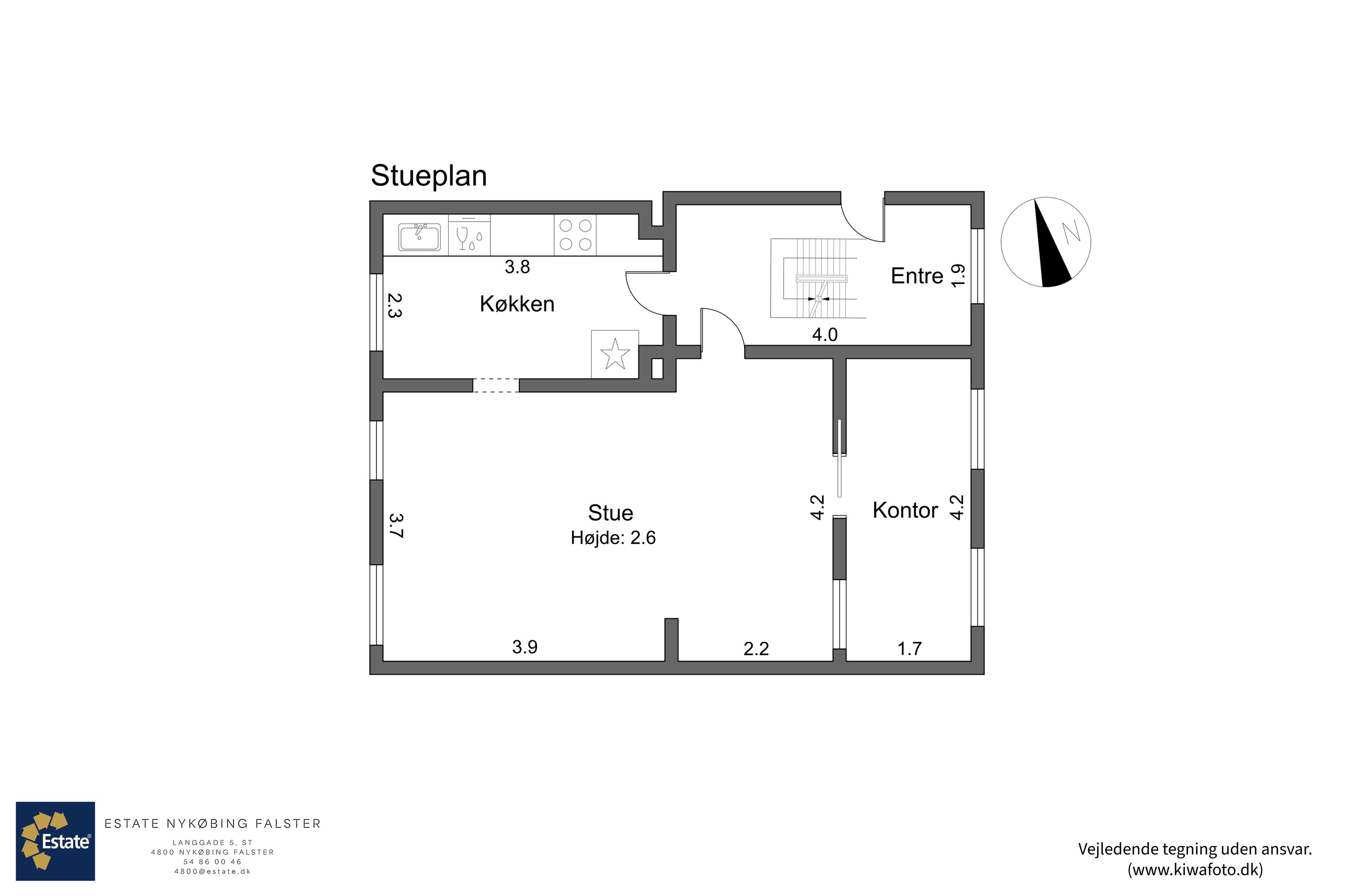 Plantegninger billede af Ryesgade 39, 4800 Nykøbing F