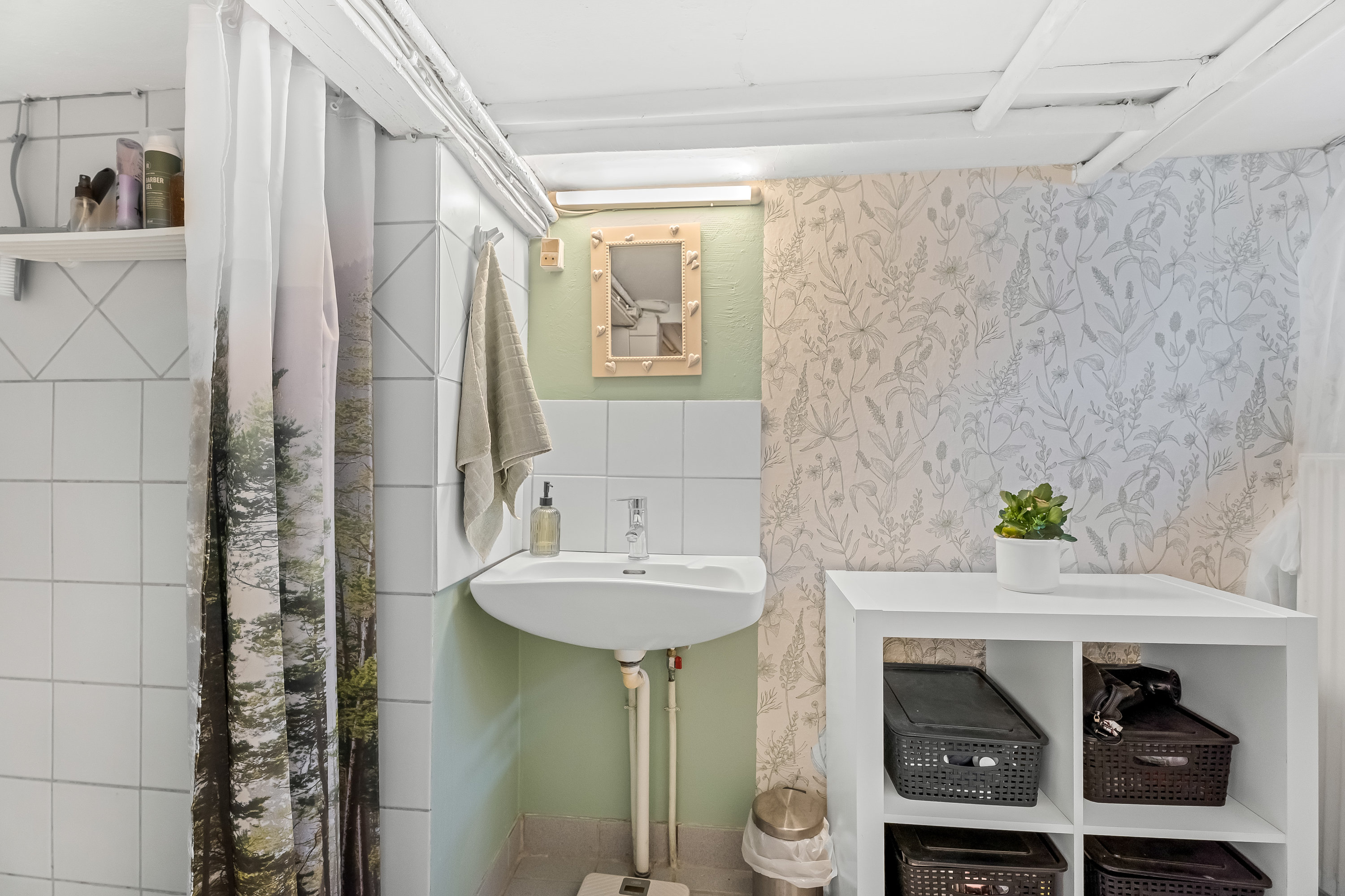 Fremhævet badeværelse billede i fuldskærmstilstand. Billede af Ryesgade 39, 4800 Nykøbing F