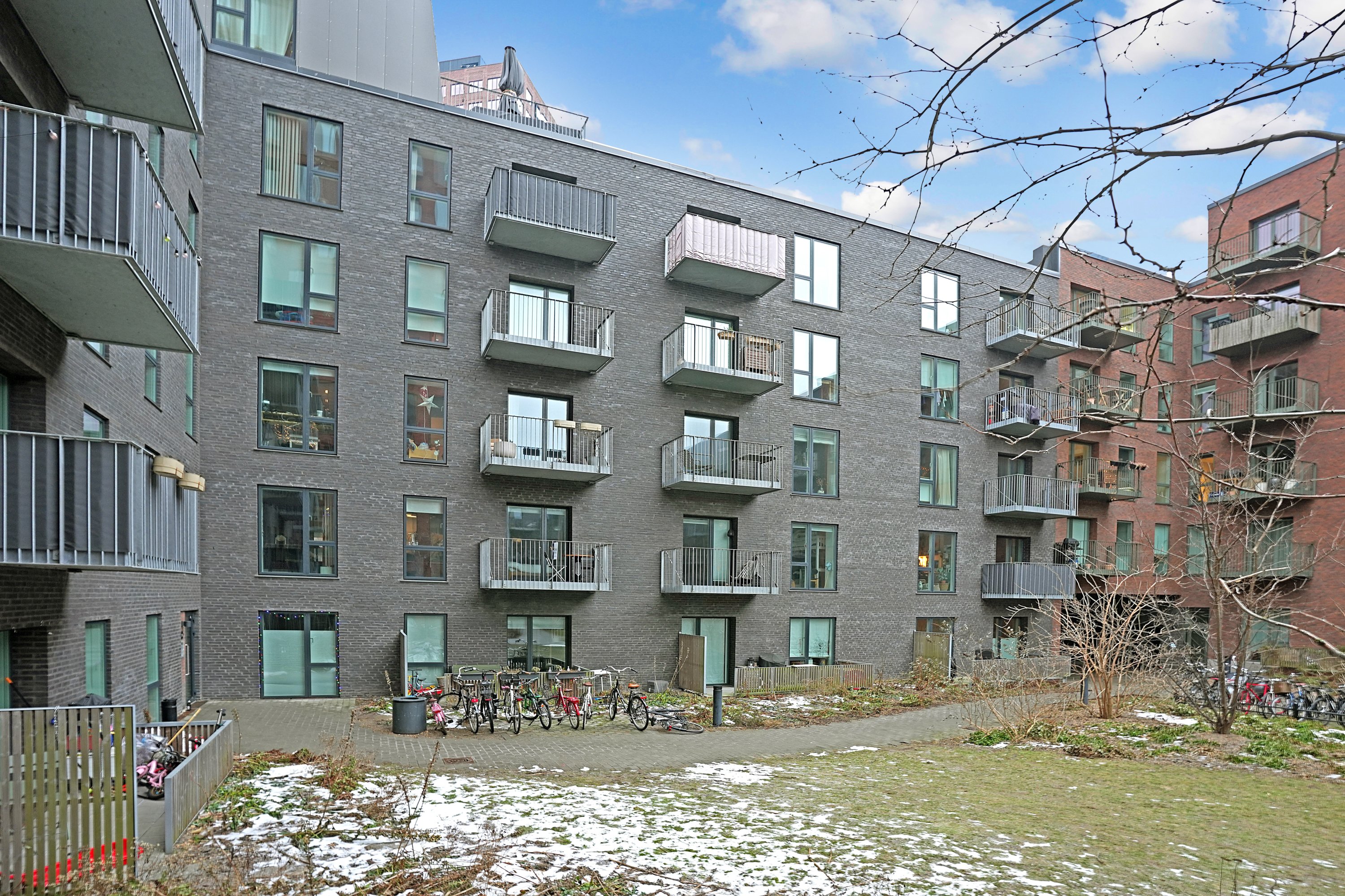 Fremhævet køkken billede i fuldskærmstilstand. Billede af Constantin Hansens Gade 21, 1. 4., 1799 København V