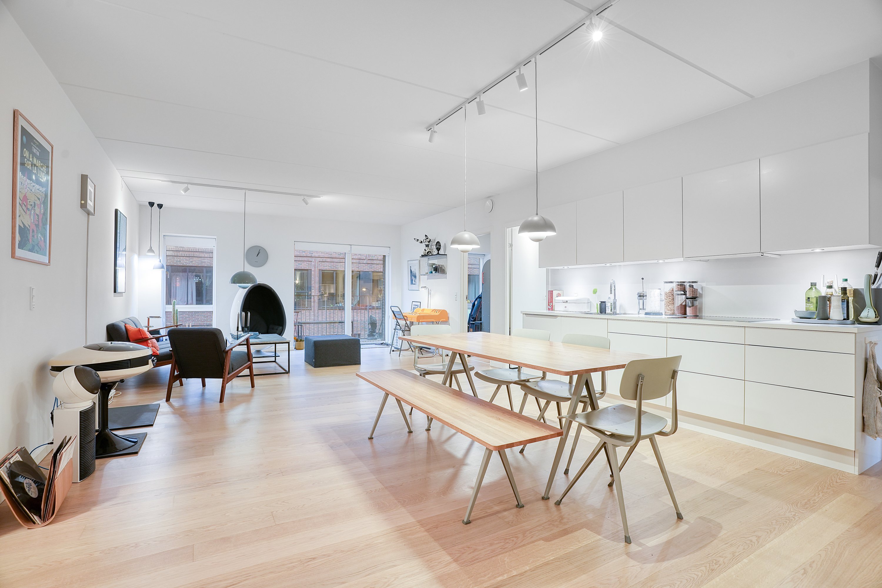 Fremhævet køkken billede i fuldskærmstilstand. Billede af Constantin Hansens Gade 21, 1. 4., 1799 København V