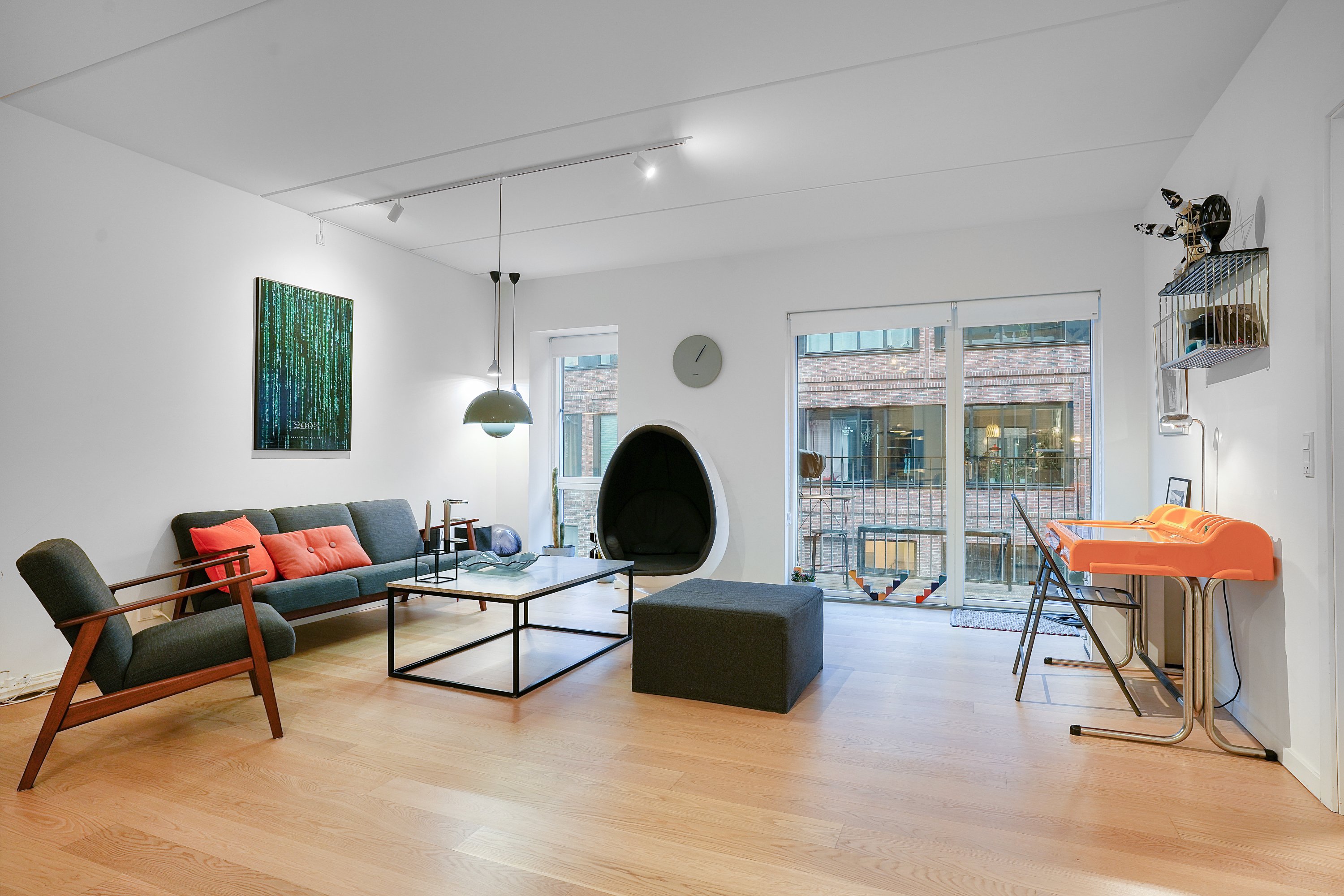 Fremhævet stue billede i fuldskærmstilstand. Billede af Constantin Hansens Gade 21, 1. 4., 1799 København V