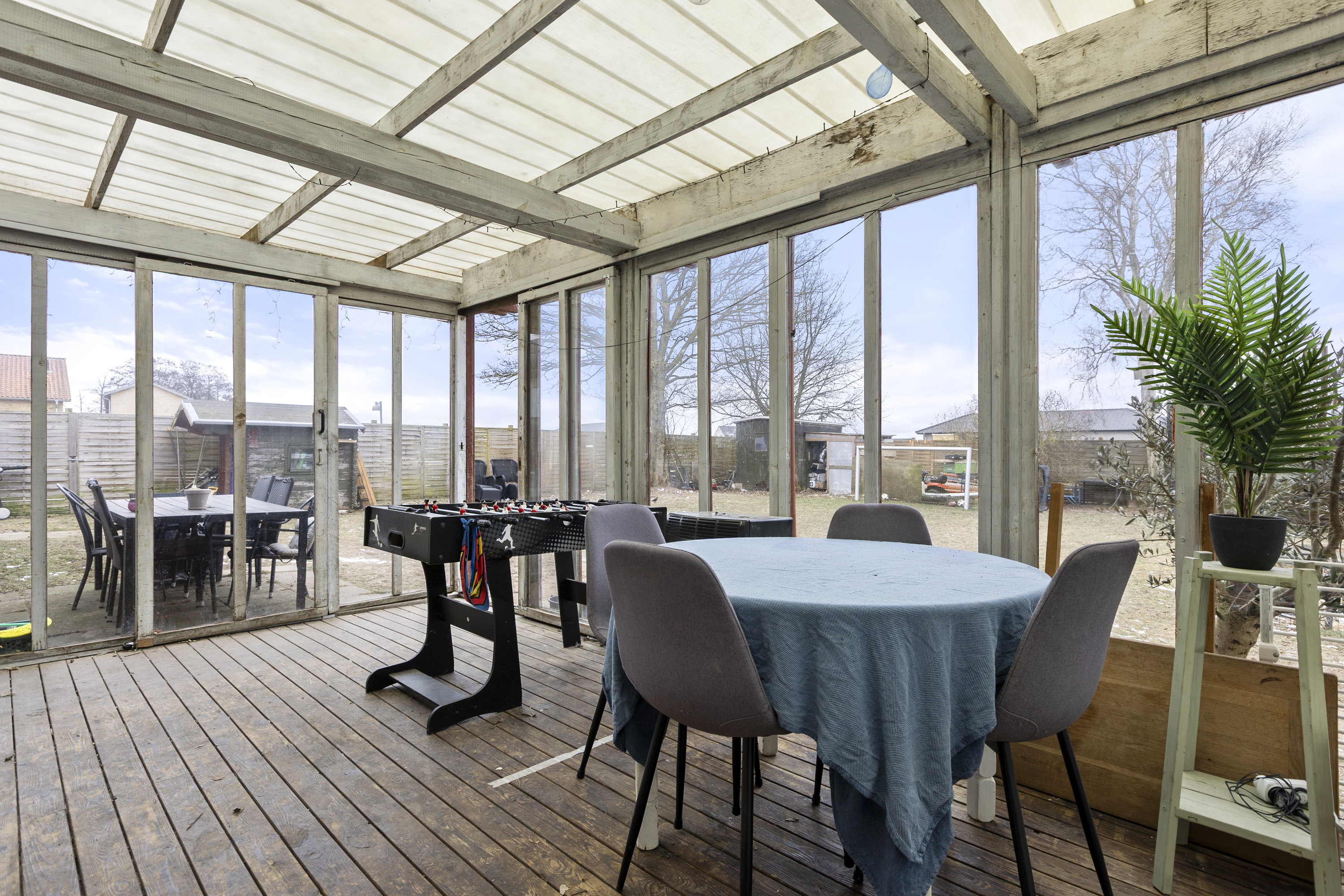 Fremhævet udestue billede i fuldskærmstilstand. Billede af Svinget 17, 4050 Skibby