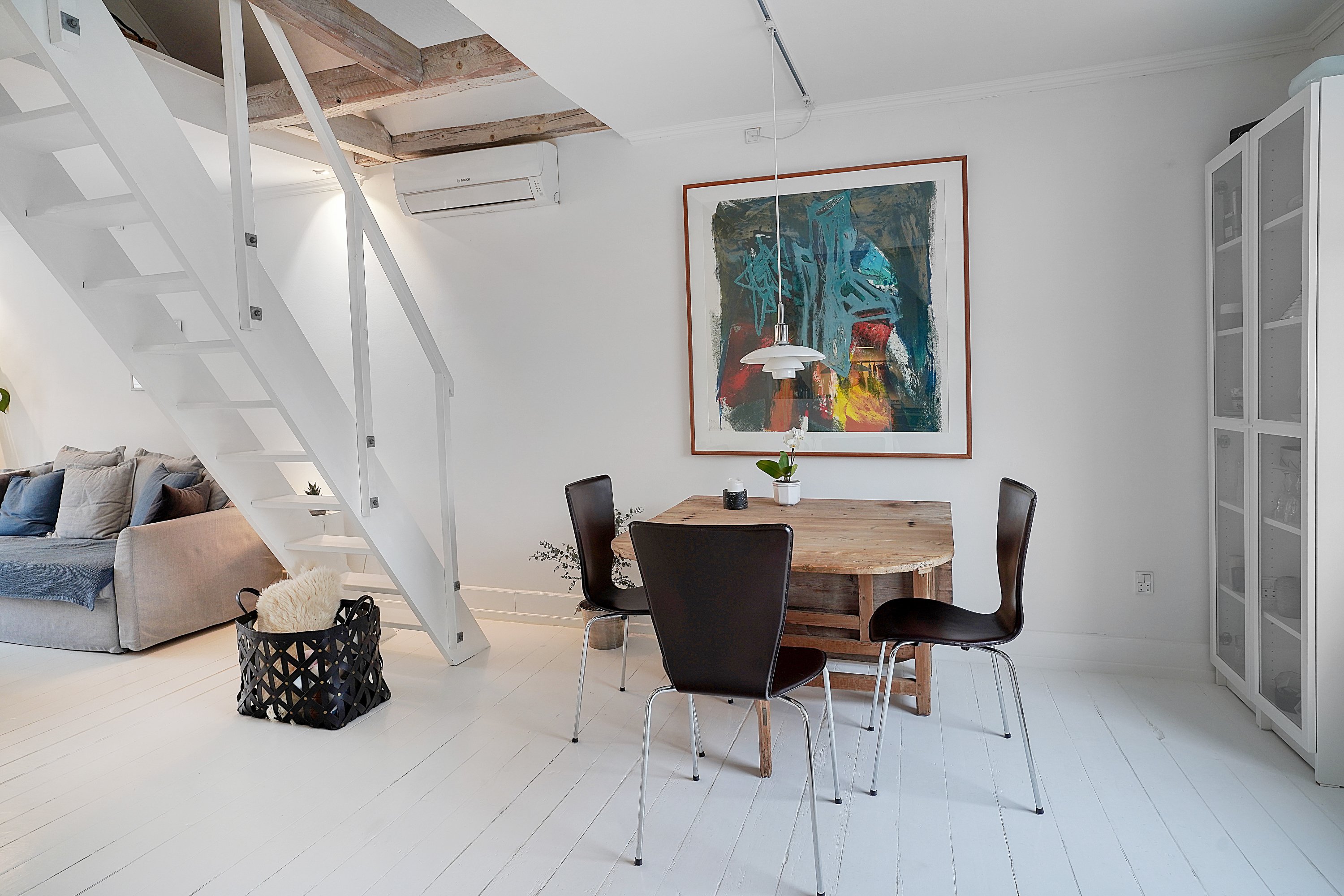 Fremhævet spisestue billede i fuldskærmstilstand. Billede af Rosenkildevej 21A, 1. th., 3000 Helsingør