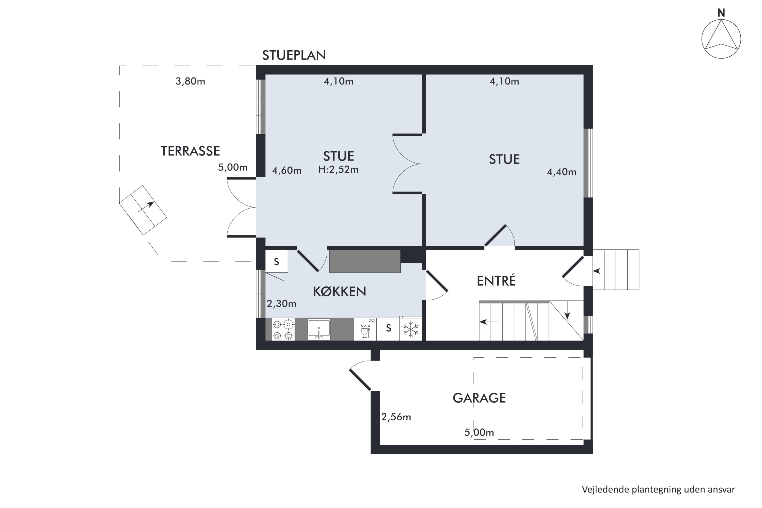 Plantegninger billede af Pilevænget 18, 2800 Kongens Lyngby